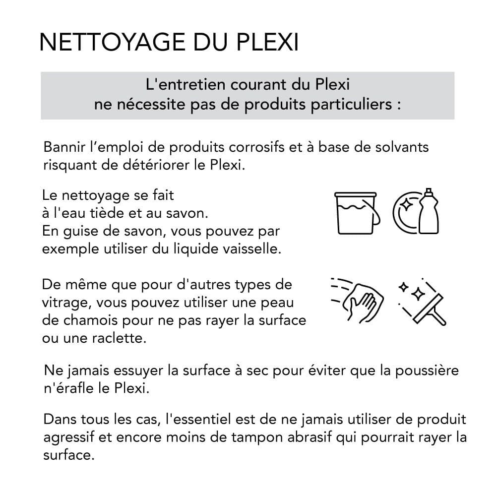 Verre acrylique A3, A4, A5 - Épaisseurs 1mm à 6mm - Plaque de verre acrylique transparent. Plastique PMMA XT extrudé - Découpé sur mesure - image 4