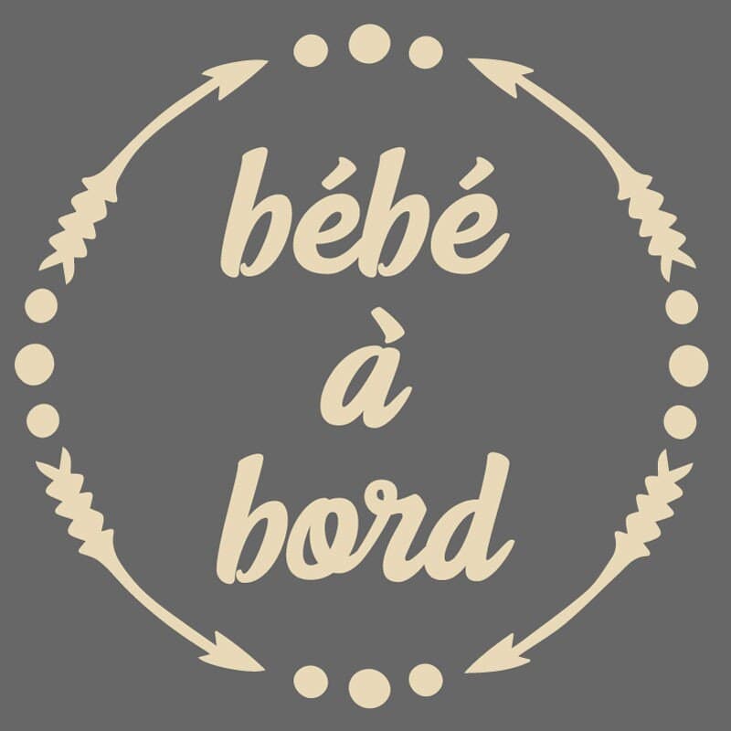 STICKER BEBE A BORD (J0109) - image 3