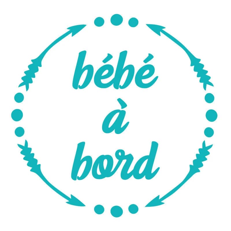 STICKER BEBE A BORD (J0109)