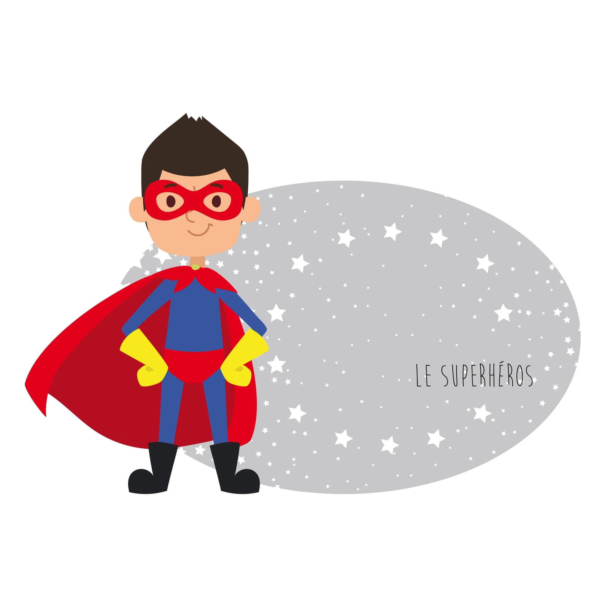 Sticker Autocollant Plaque de Porte Pour Enfants SUPER HÉROS - Idéal Chambre - Personnalisable avec le Prénom de Votre Enfant - image 4
