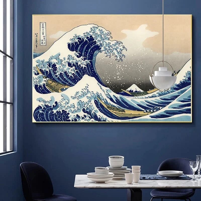 Japaneses Wall Art | Japanese Wall Art | Old Japanese Art | Japanese Poster | Japanese Decor | Asian Wall Art Asian Decor Coastal Wall Art