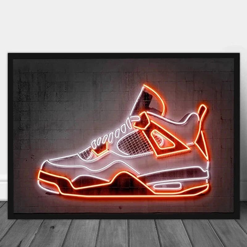 Michael Jordan FRAMED Canvas Wall Art - Choose Size (Ready To Hang) Hypebeast Decor Wall Art Canvas Print - image 3
