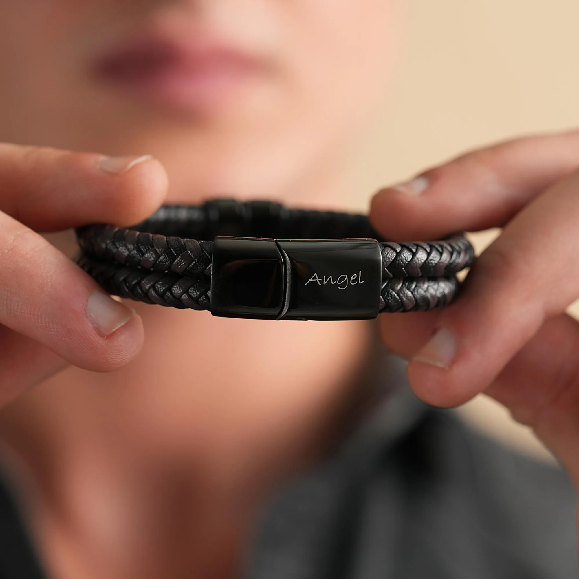 men bracelet, christmas  gift,gift for  dad, dad bracelet with kids name, gift for grandpa