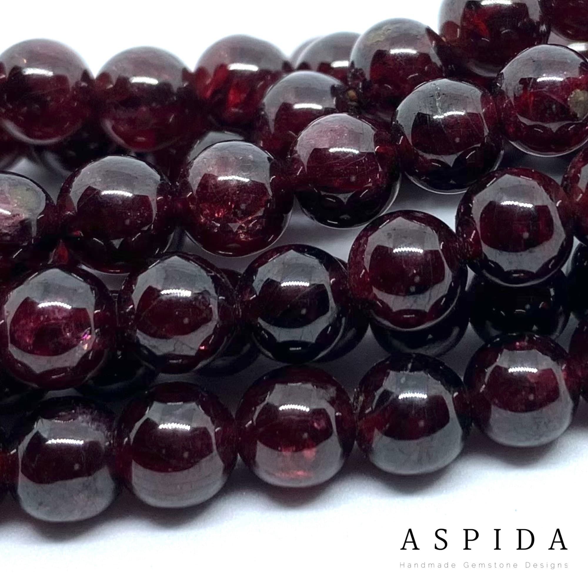Real Garnet Gemstone, Islamic Prayer 99 Beads, Tasbih, Tesbih, Misbaha, Tasbeeh, Sibha, Rosary, Tasbih 99, Tasbih Personalized 6mm, Premium - image 5