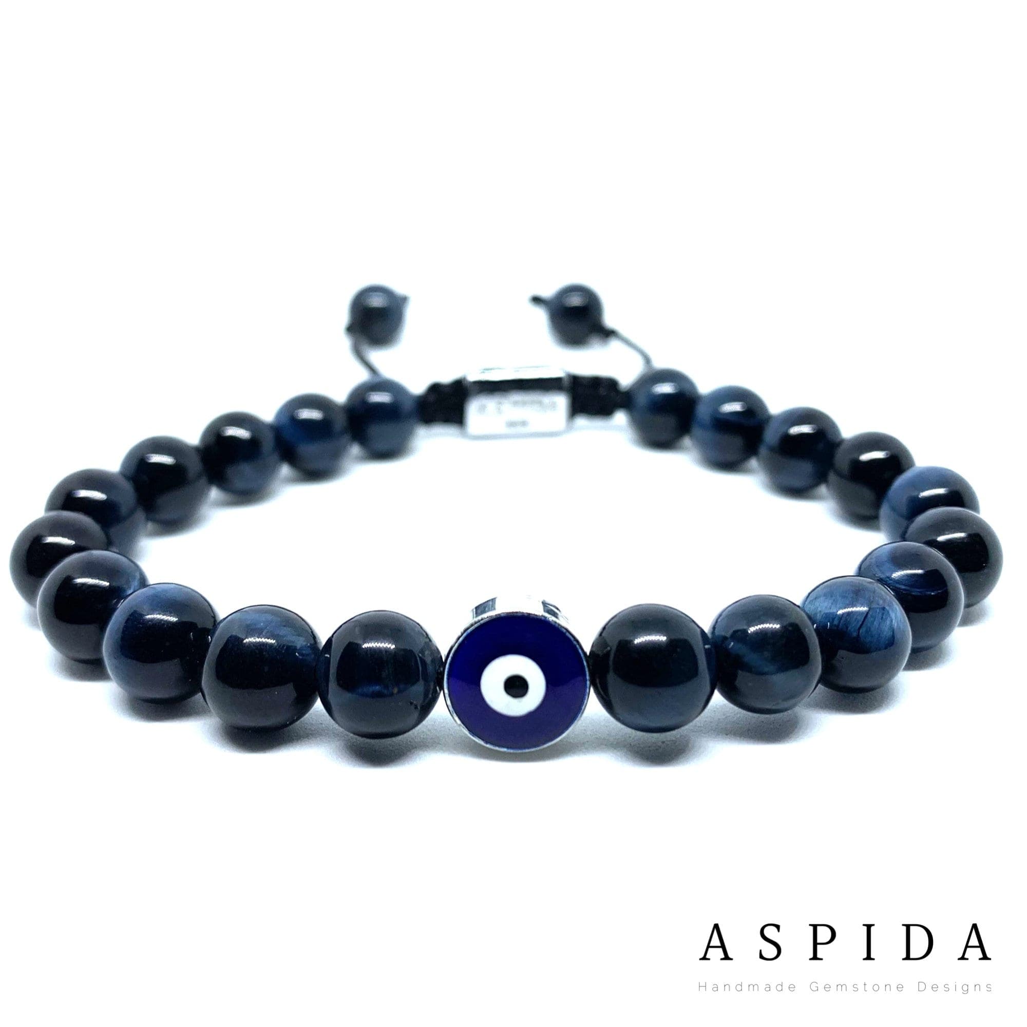 Real Black Tiger Eyes Evil Eye Gemstone Crystal Bracelet, natural, Bracelet For Men, Bracelet For Women, Bracelet For Couple, Customize Gıft - image 4