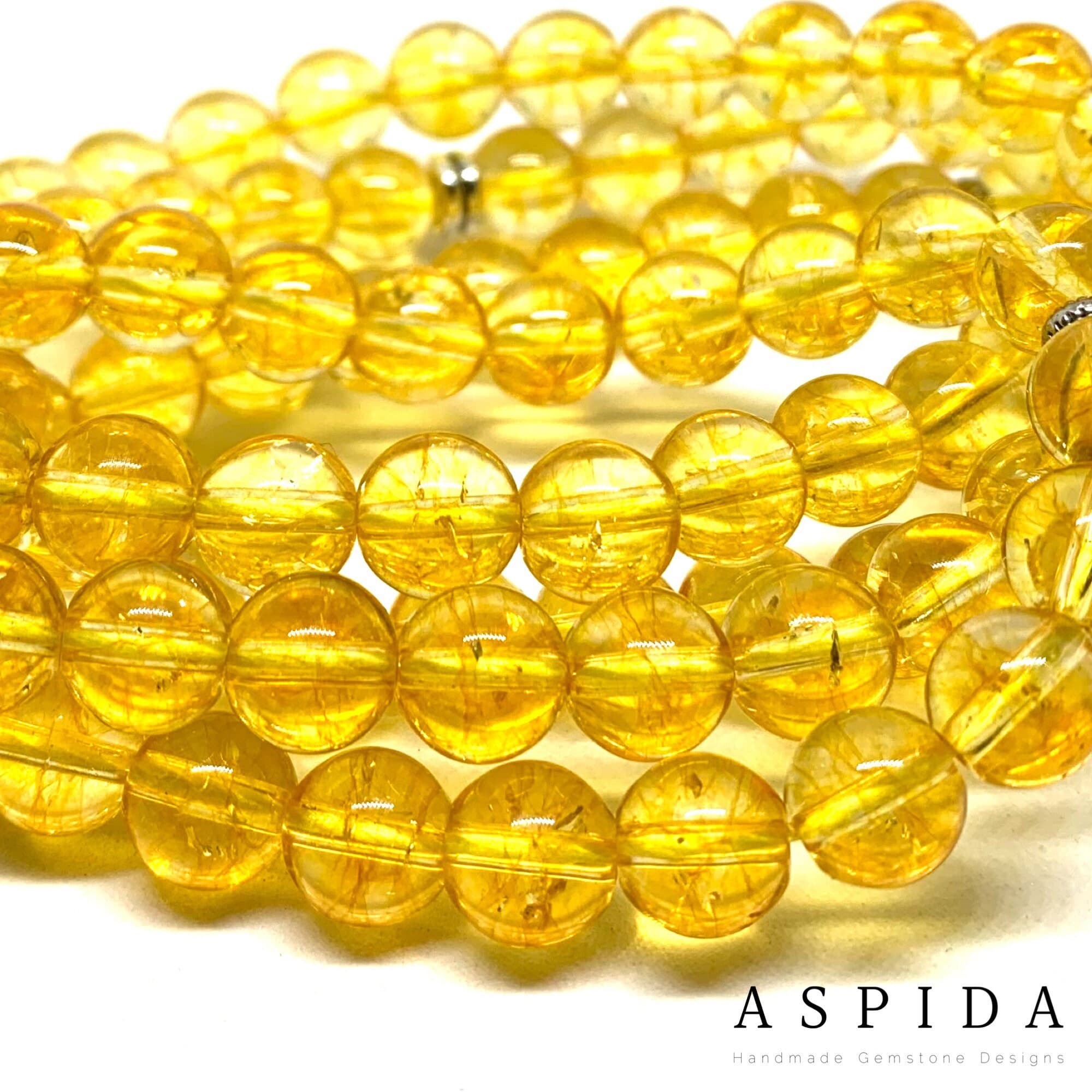 Real Citrine Gemstone, Islamic Prayer 99 Beads, Tasbih, Tesbih, Misbaha, Tasbeeh, Sibha, Rosary, Tasbih 99, Tasbih Personalized 8 mm, - image 5