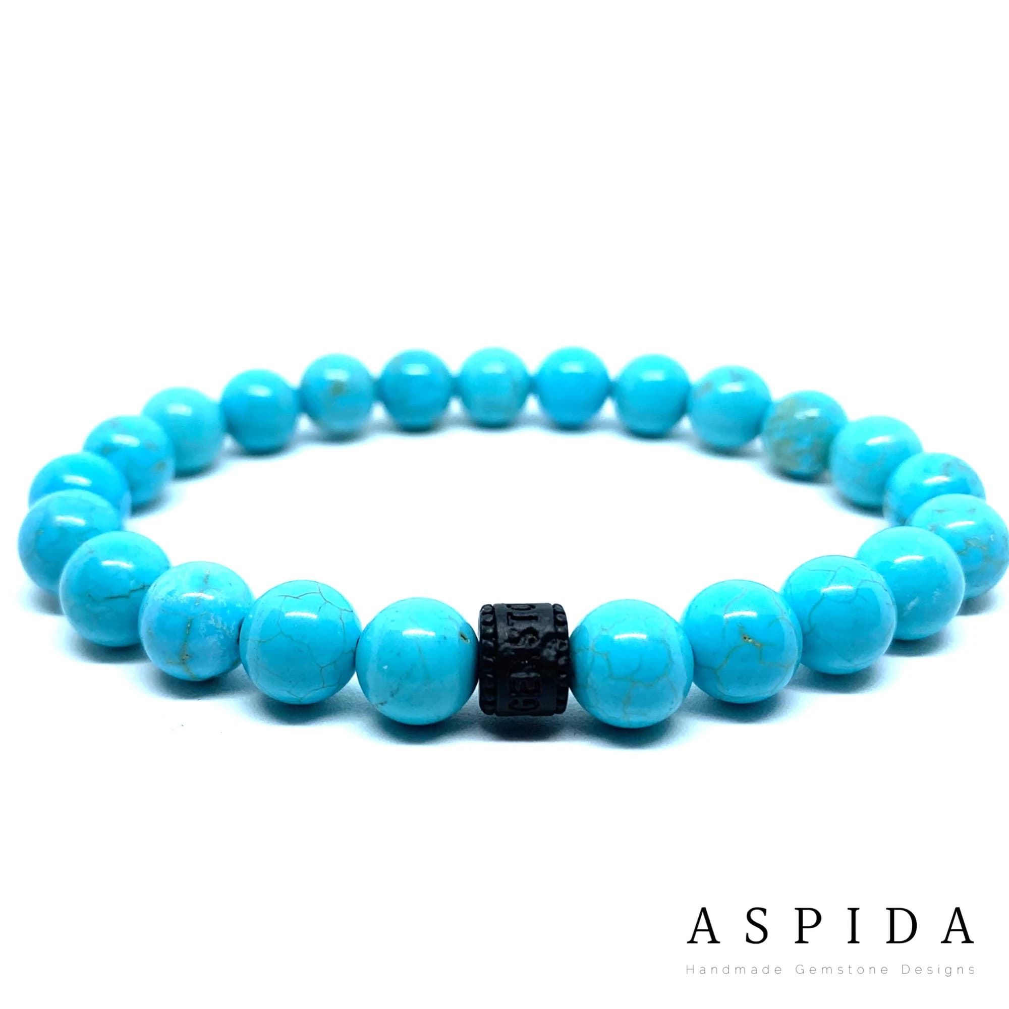 Real Turquoise Gemstone Crystal Bracelet, Bracelet For Men, Bracelet For Women, Bracelet For Couple, Customize Bracelet, Adjustable Gift, - image 3