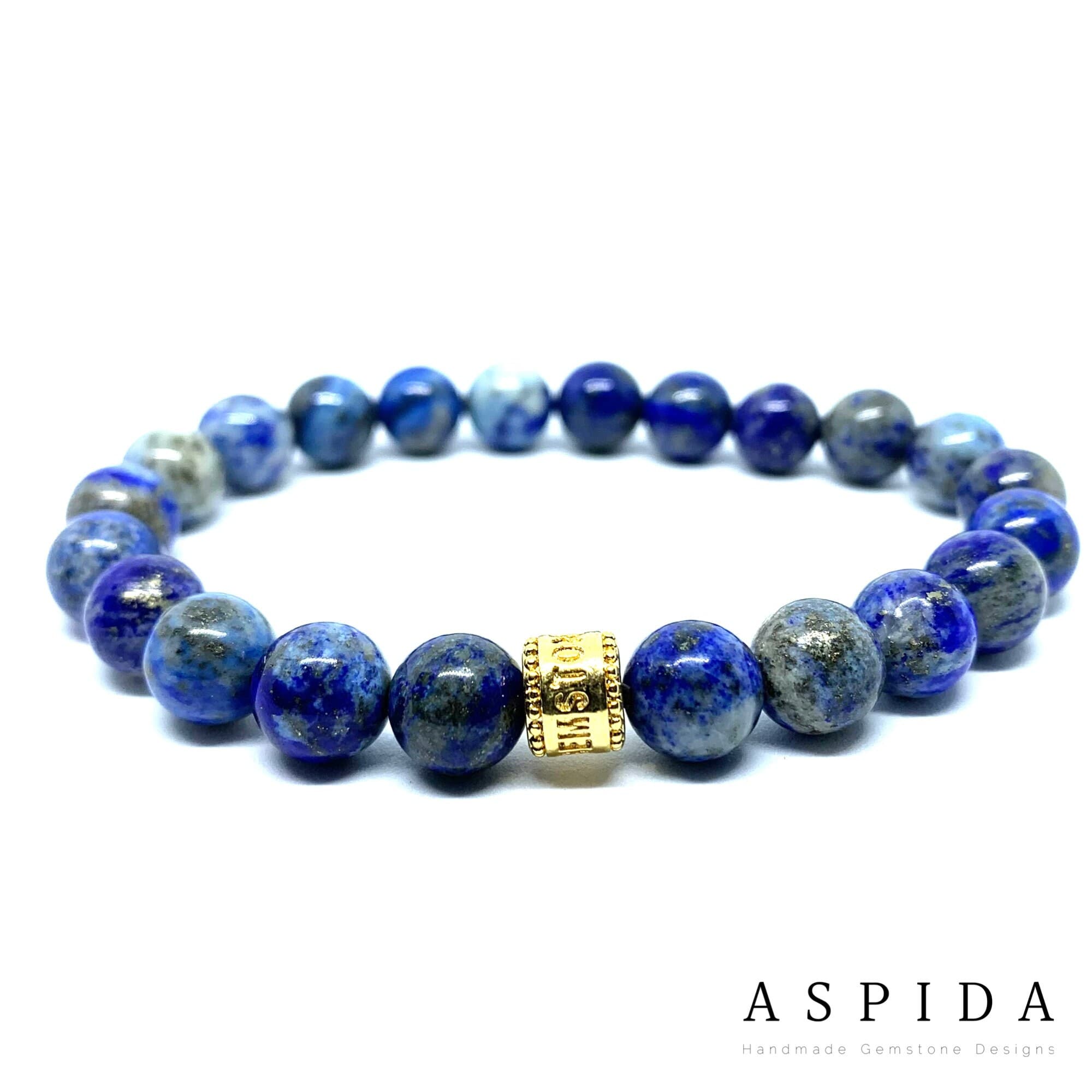 Real Lapis Lazuli Gemstone Crystal Bracelet, Bracelet For Men, Bracelet For Women, Bracelet For Couple, Customize Bracelet, Adjustable Gift, - image 5