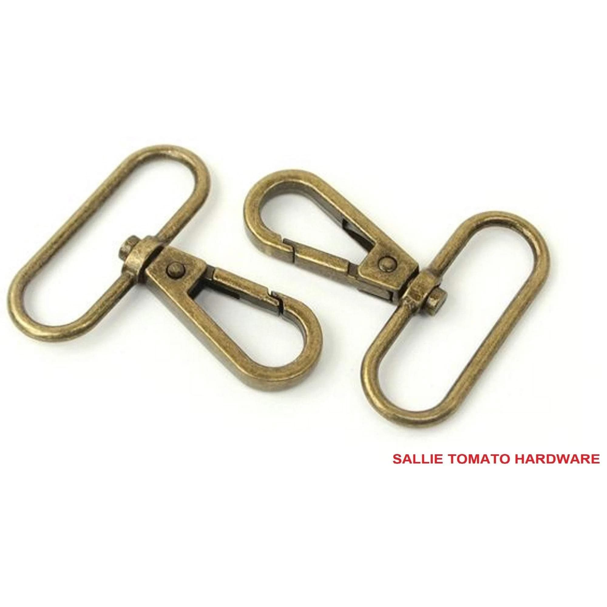 BAG HARDWARE by Sallie Tomato - Swivel Hook - Flat - 1 1/2" INCH - 1.5" inch - 38mm - Decorative - Multiple Colors - 2 Per Pack - ( STS180 ) - image 5