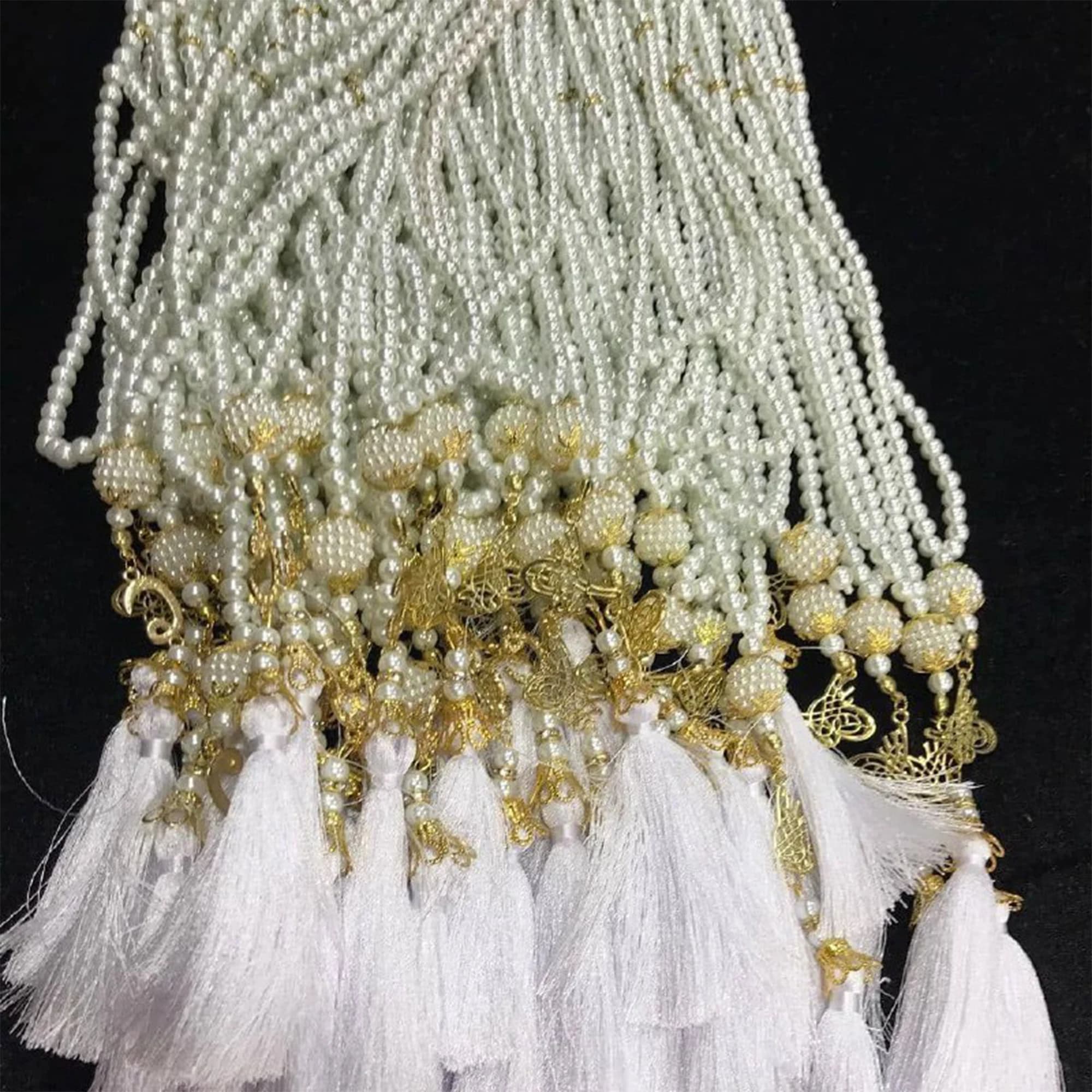 Crystal-Look Tasbih Favors: Islamic Wedding, Ramadan, Baby Shower
