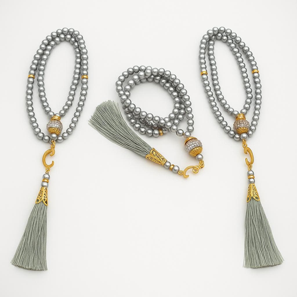 Crystal-Look Tasbih Favors: Islamic Wedding, Ramadan, Baby Shower - image 4