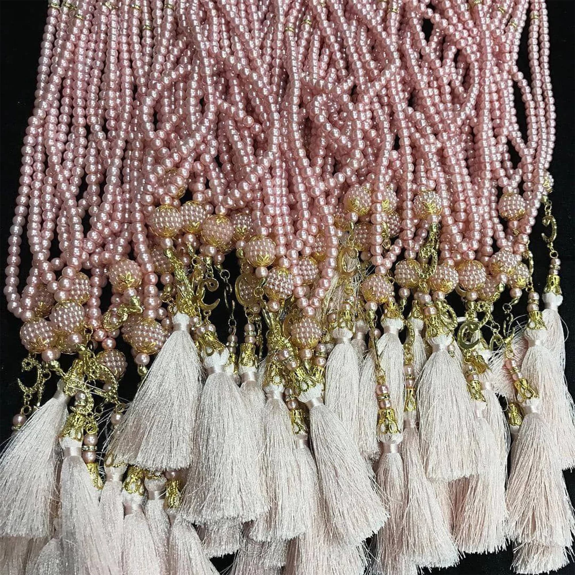 Crystal-Look Tasbih Favors: Islamic Wedding, Ramadan, Baby Shower - image 2