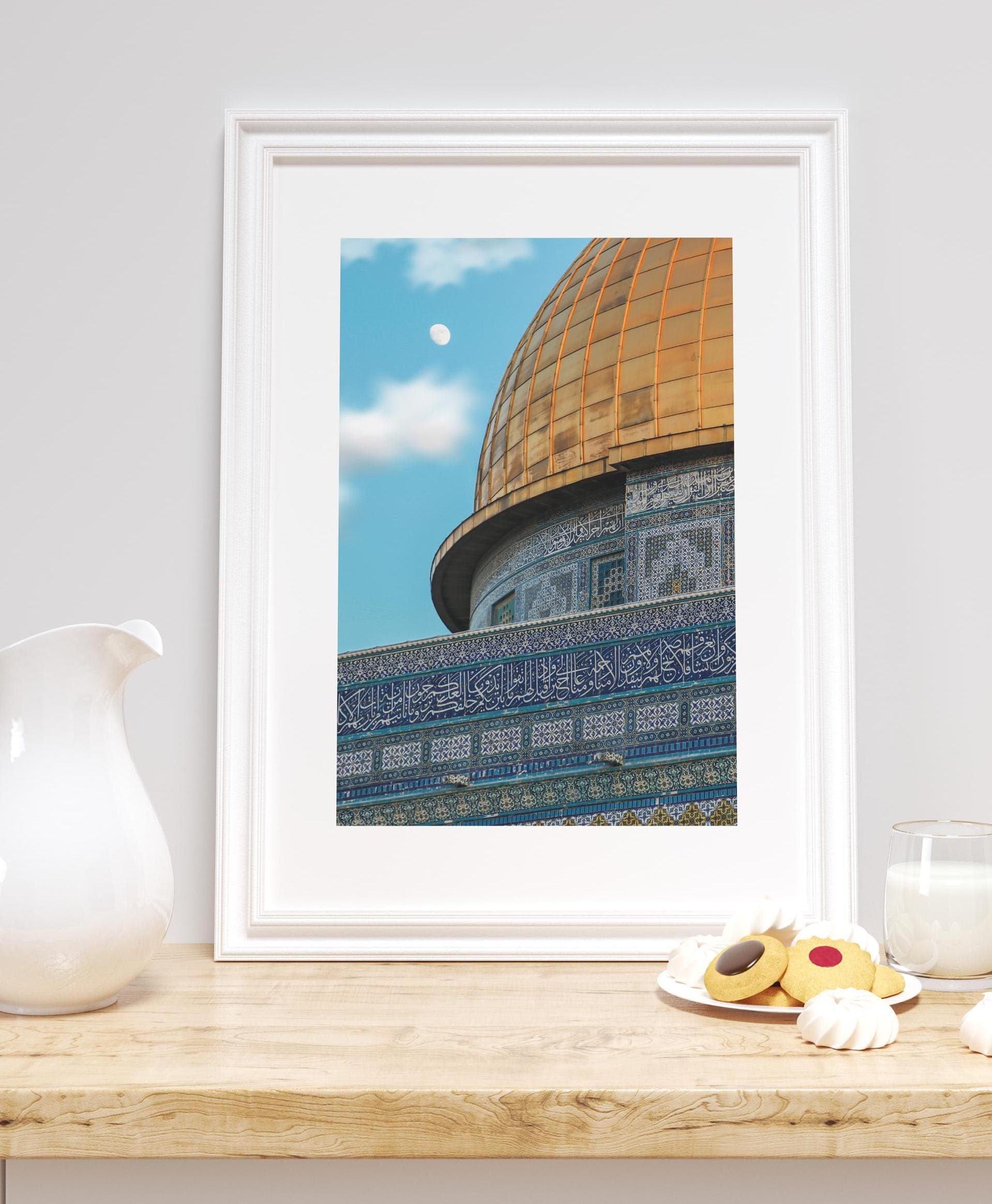 Palestine Photography Dome of the Rock Al Aqsa Mosque Wall Art Islamic Decor Jerusalem - image 5