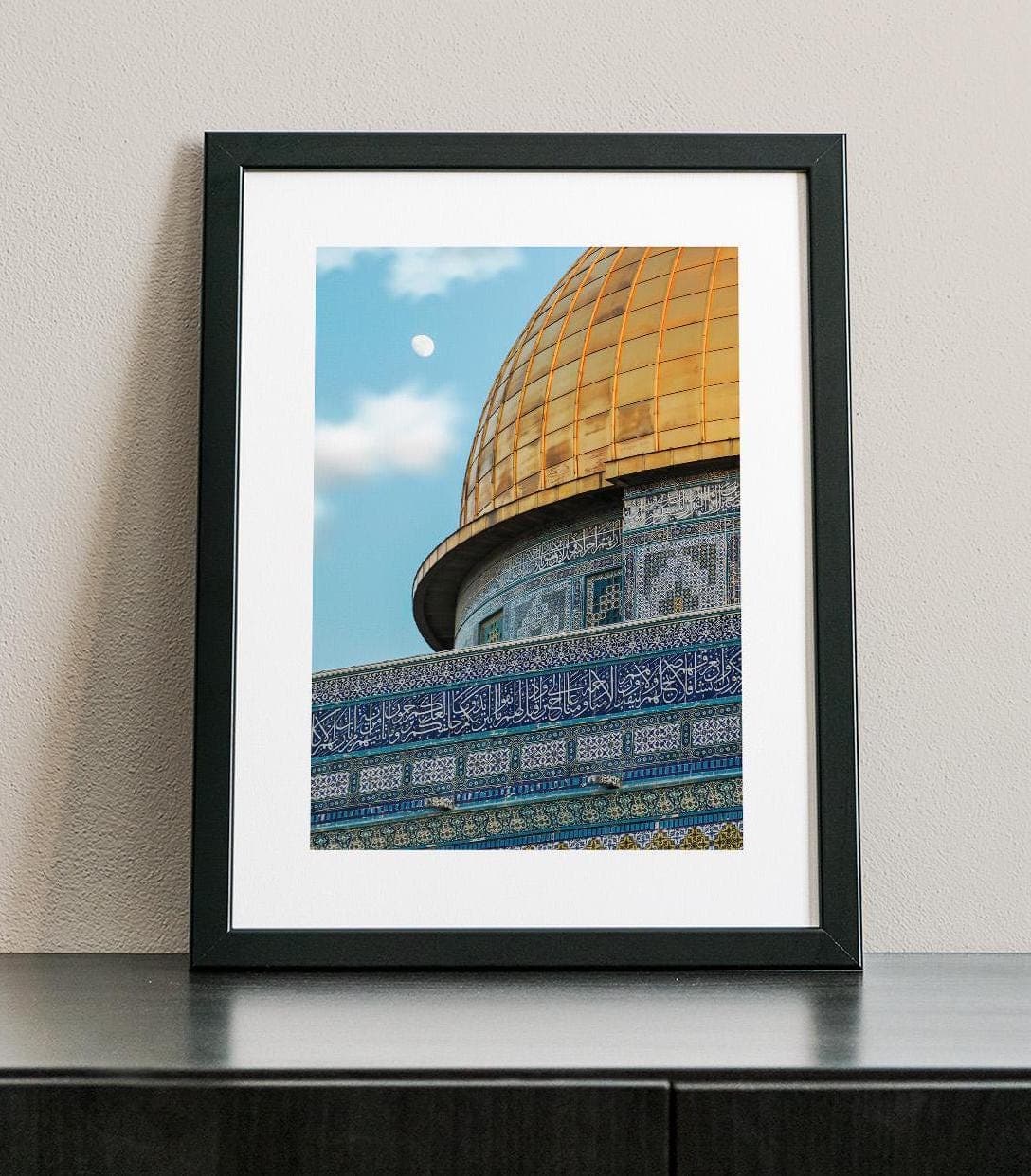 Palestine Photography Dome of the Rock Al Aqsa Mosque Wall Art Islamic Decor Jerusalem - image 3