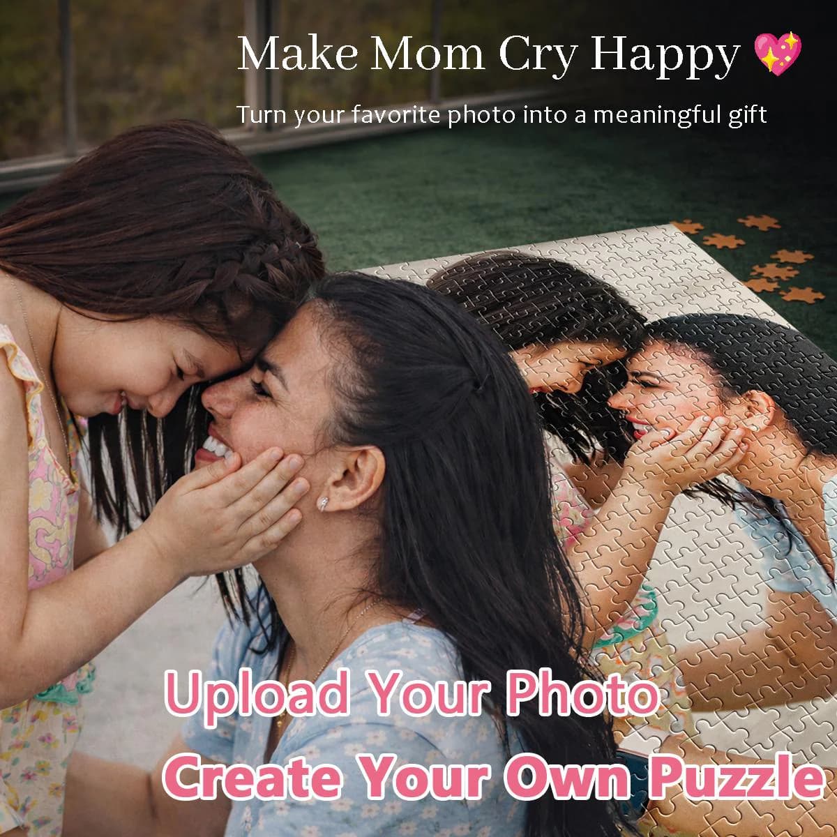 500 Piece Custom Photo Puzzle | Personalized Jigsaw Puzzle | Upload Your Photo | Family Puzzle Gift - image 3