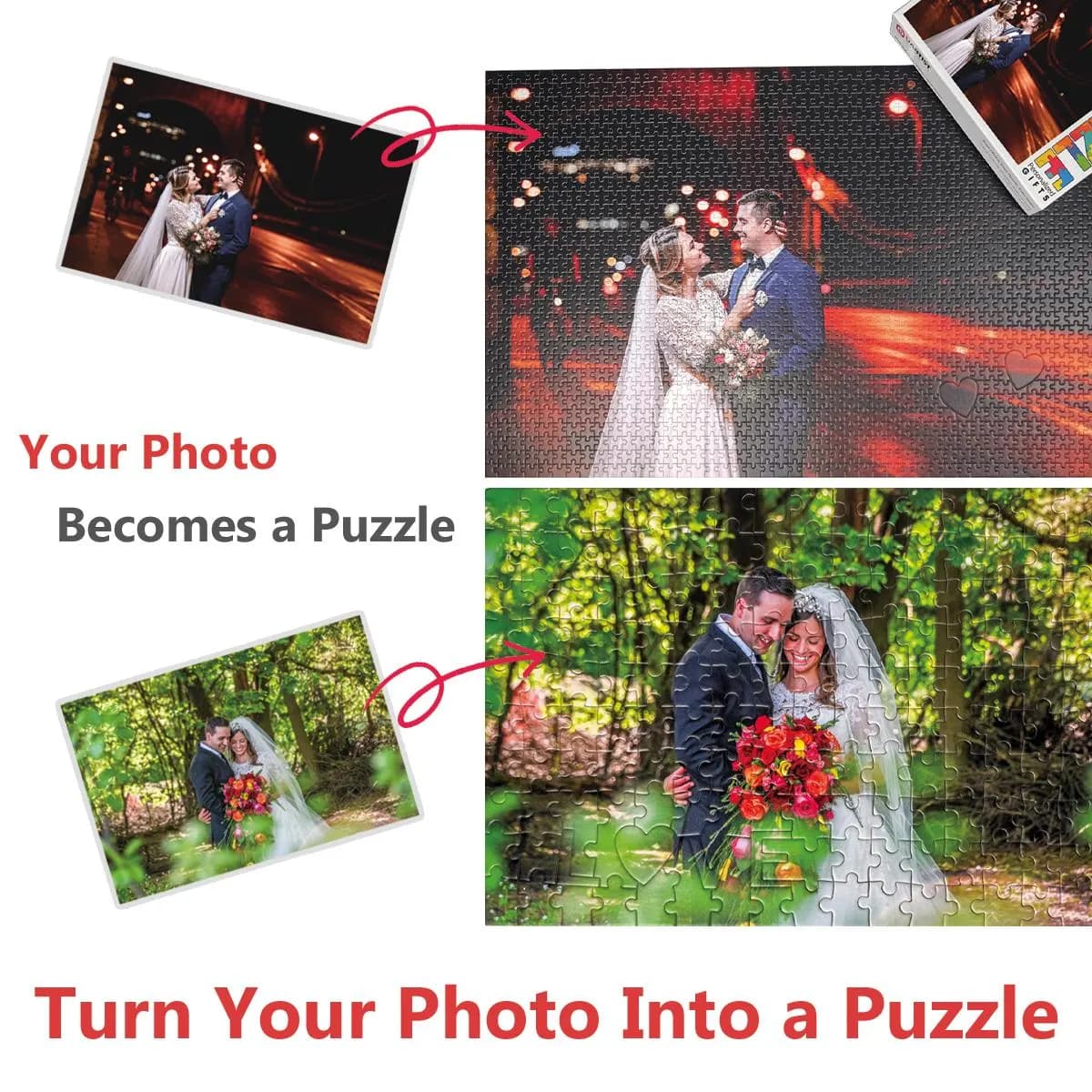 500 Piece Custom Photo Puzzle | Personalized Jigsaw Puzzle | Upload Your Photo | Family Puzzle Gift - image 5