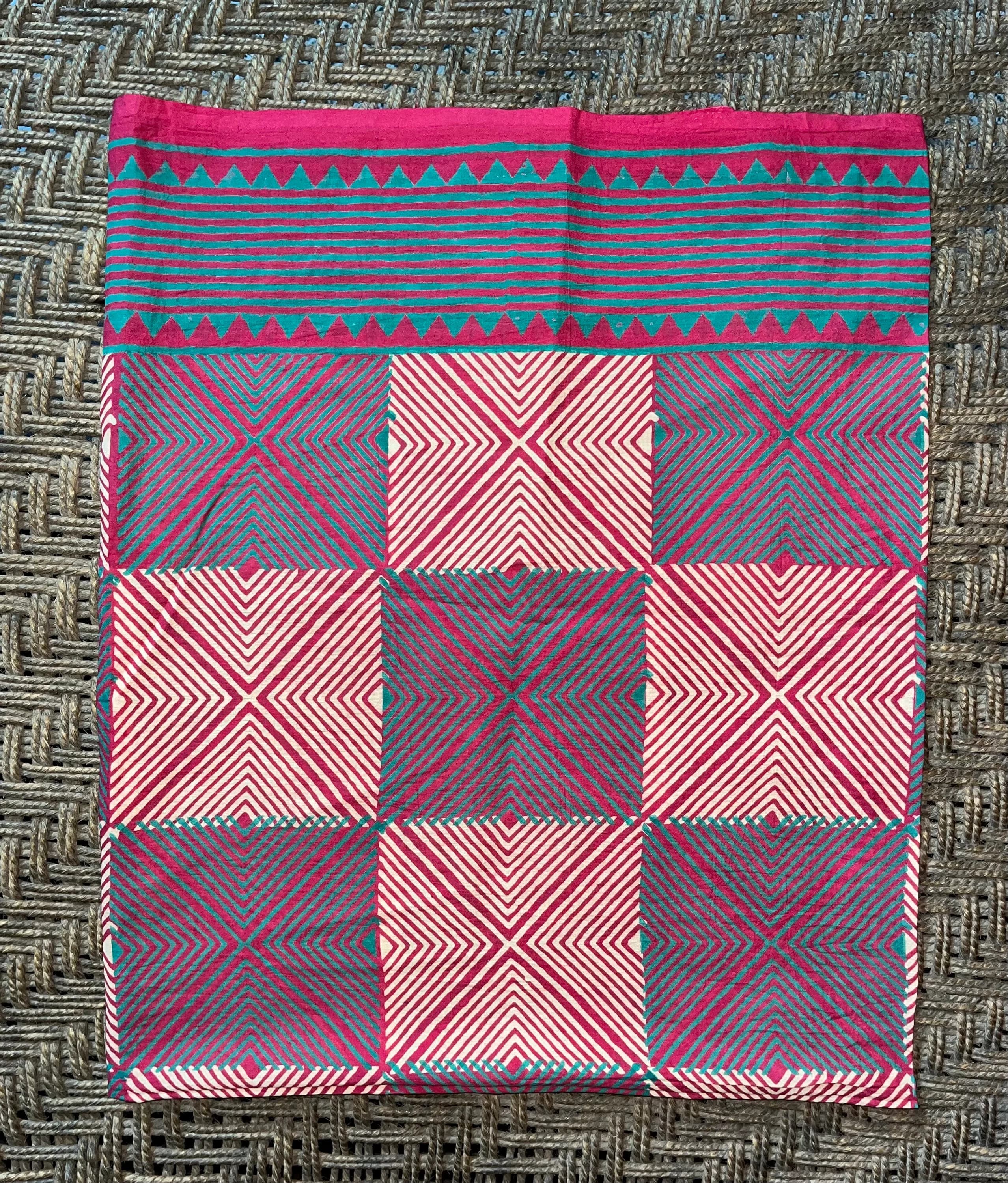 Reverse print Hand Block Printed Beach Sarong for Women beach scarves in cotton Beach Wrap Pareo Beach Swim wear gift for her Beach CoverUps