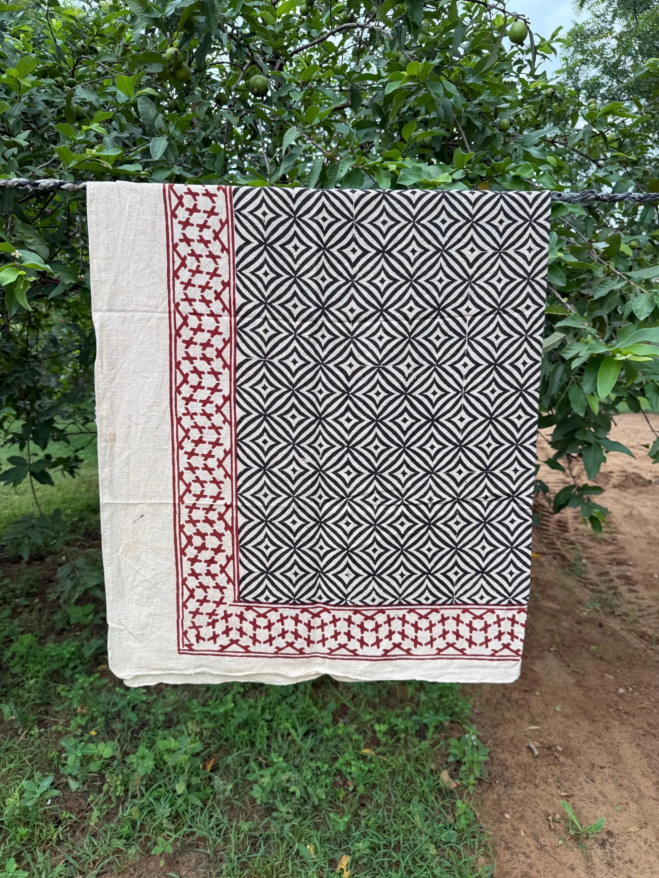 Linen Hand Block Printed  Square Scarf,Hijab for Women, linen head scarf gift,Women face cover,Hijab Head cover,Hand made Head cover