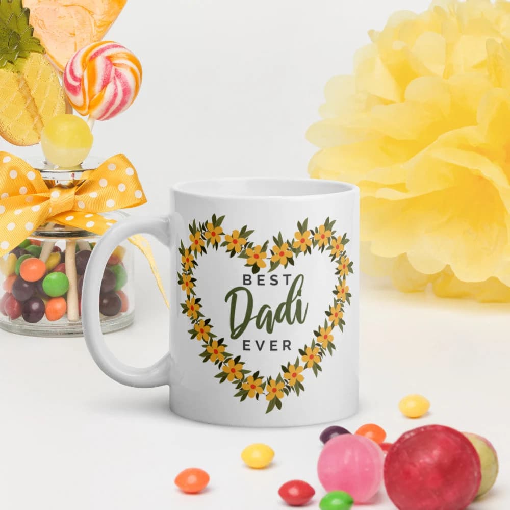 Best Dadi Ever | Mothers Day Gift | Best Indian Pakistani Grandma Daadi Present | Grandmother Gift | Desi Grandma | Desi Mom Ammi Gift