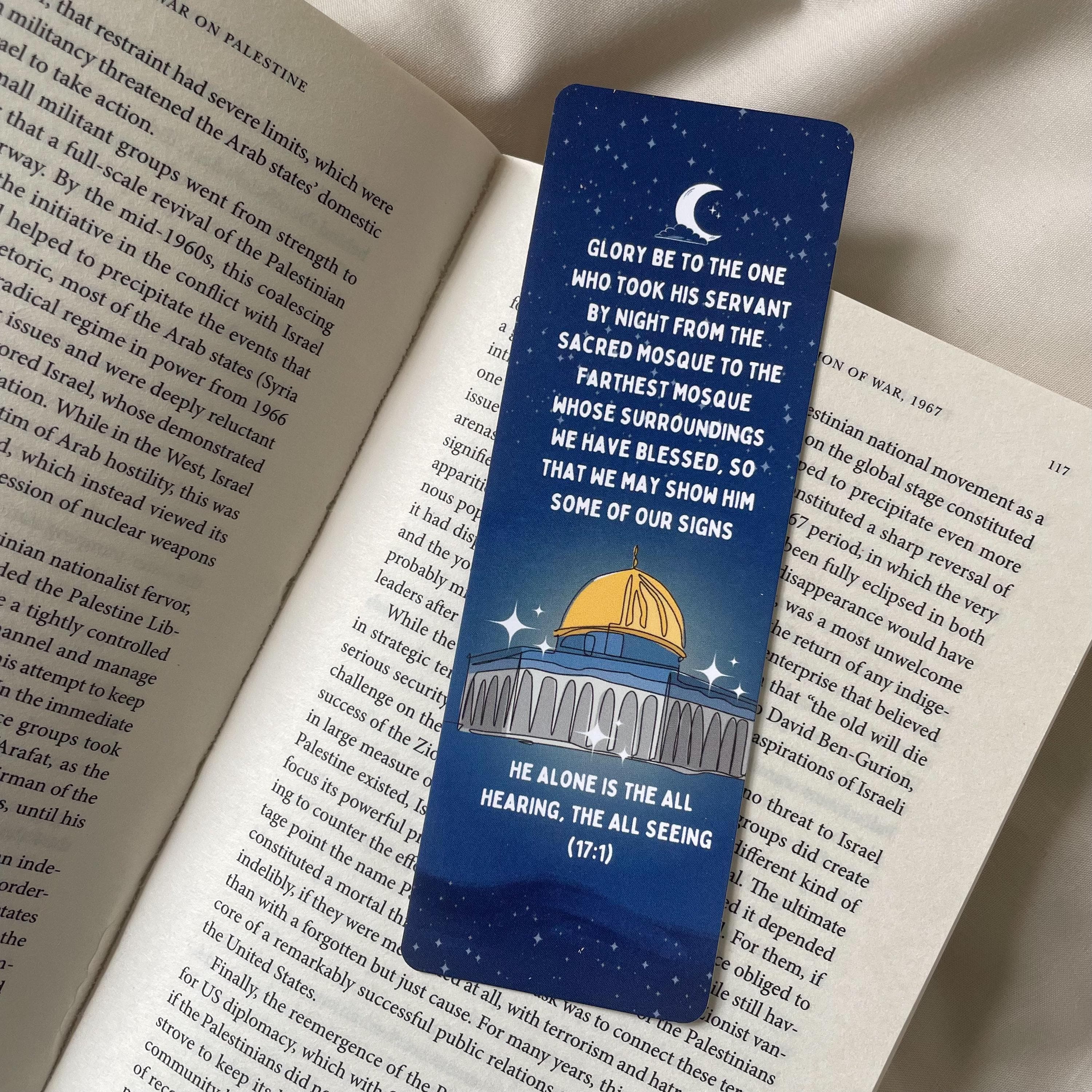 Al Aqsa Bookmark | Palestine, Dome of the Rock | Islamic Gift - image 2