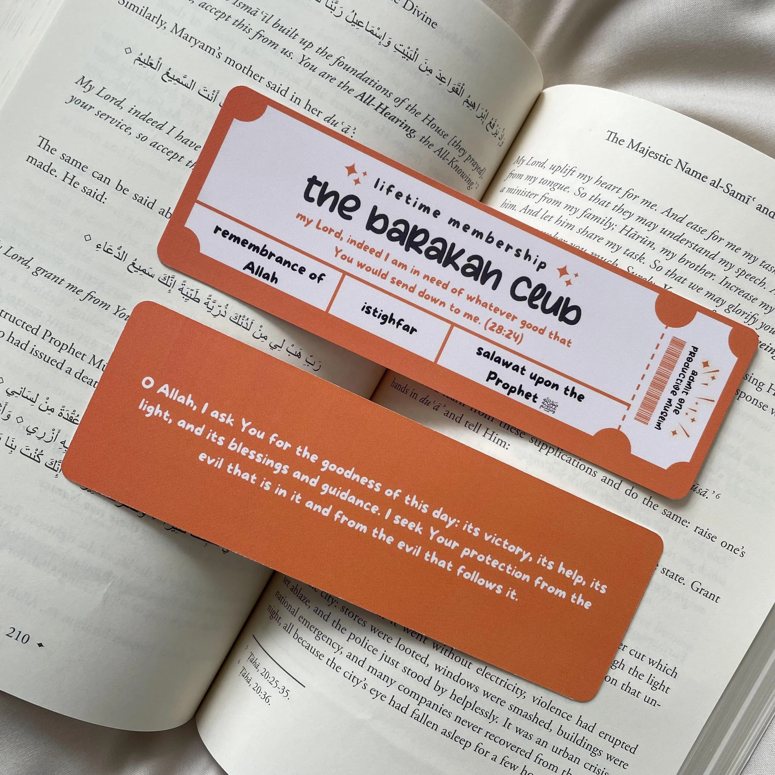Islamic Bookmark | Quran Reminder, The Barakah Club