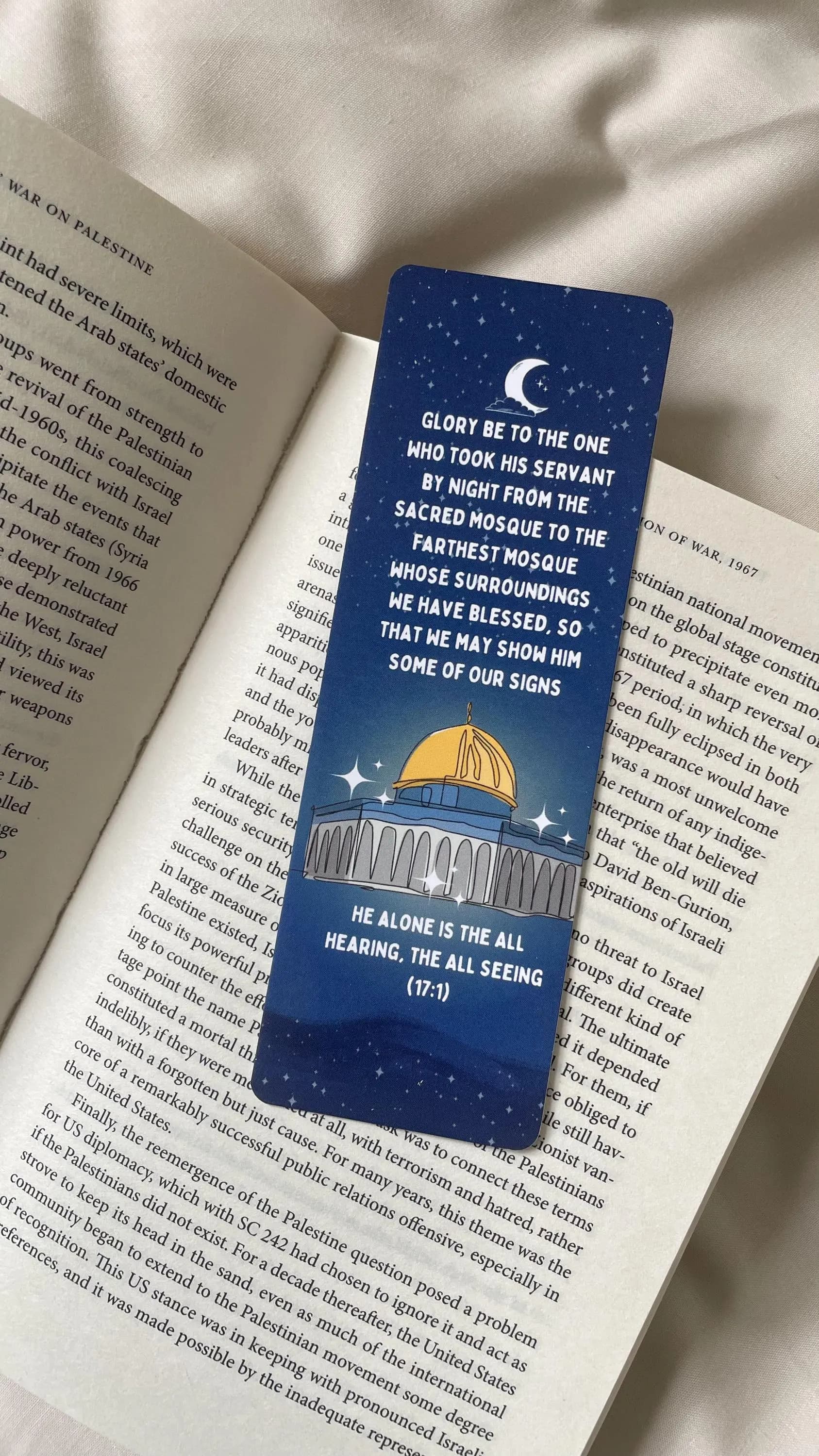 Al Aqsa Bookmark | Palestine, Dome of the Rock | Islamic Gift - image 4