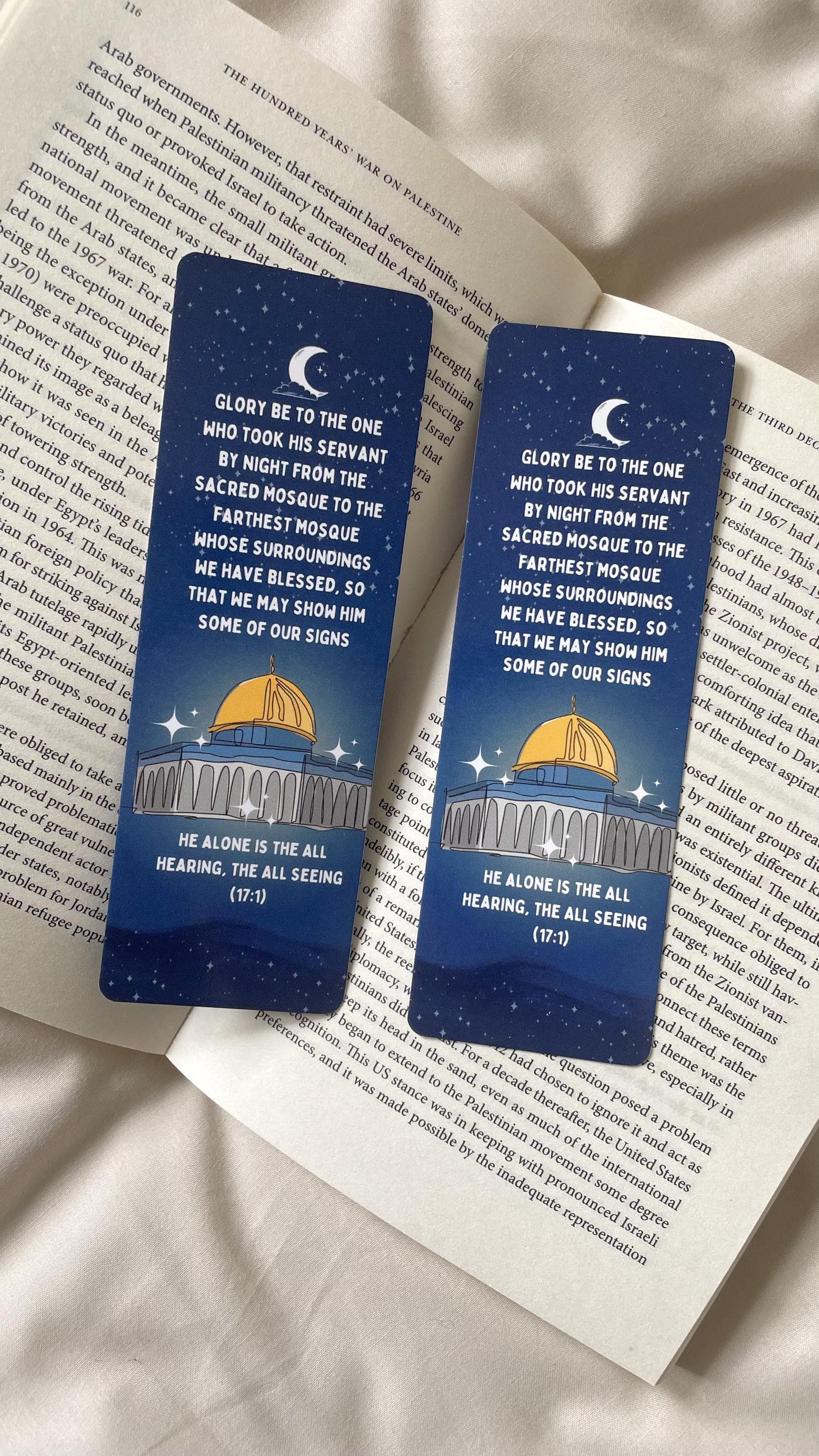 Al Aqsa Bookmark | Palestine, Dome of the Rock | Islamic Gift - image 3
