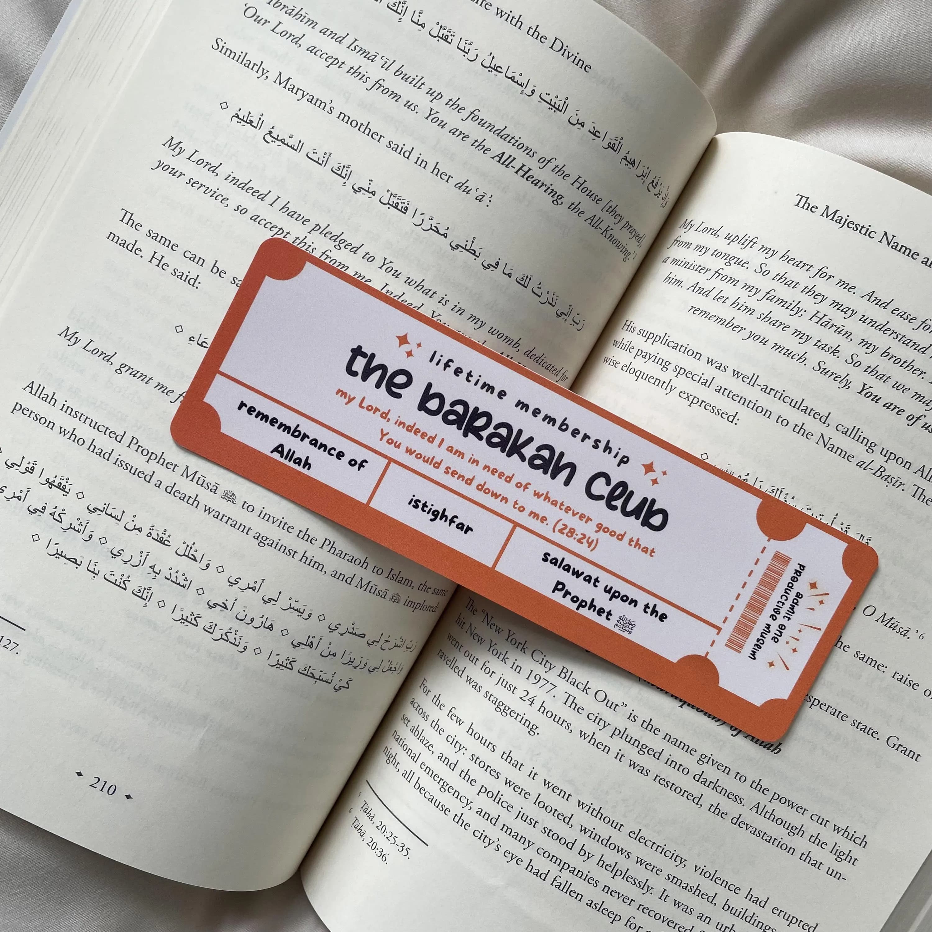 Islamic Bookmark | Quran Reminder, The Barakah Club - image 5