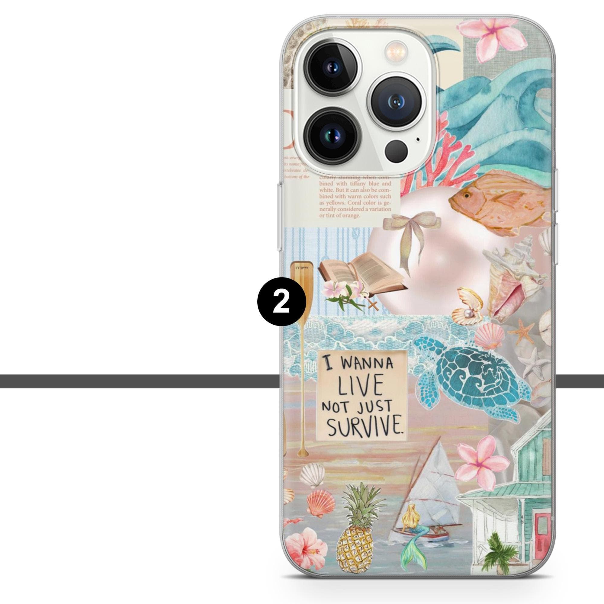 Coastal Summer Phone Case Beach Tropical Ocean Cover for iPhone 17e, 16, 15, 14, 13, 12, Samsung S26, S25, A17, A57, Pixel 10A, 9A, 8 - image 4