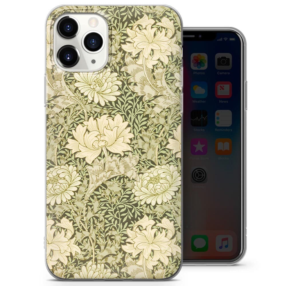 William Morris Floral Phone Case fit for iPhone 14, 13 Pro, 12 mini, 11, XR, 7+, 7 & Samsung A50, A51, S21, A53, Huawei P20, P30 ProD113 - image 3