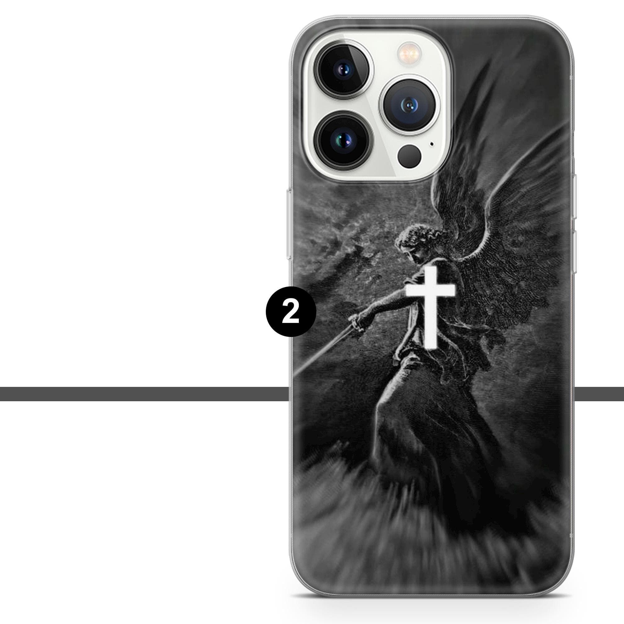 Cross Phone Case Christian Jesus Cover for iPhone 17 Pro, 16, 15, 14, 13, 12, Samsung S25, S24, A16, A56, Pixel 10, 9A, 8 - image 4