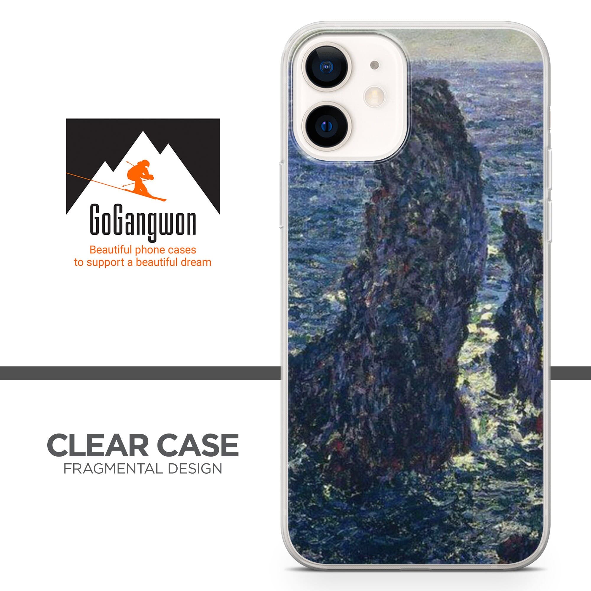 Art Paintings Claude Monet Phone Case for iPhone 14, 13 Pro, 12 mini, 11, XR, 7+, 7 & Samsung A50, A51, S21, A53, Huawei P20, P30 Pro D20 - image 4