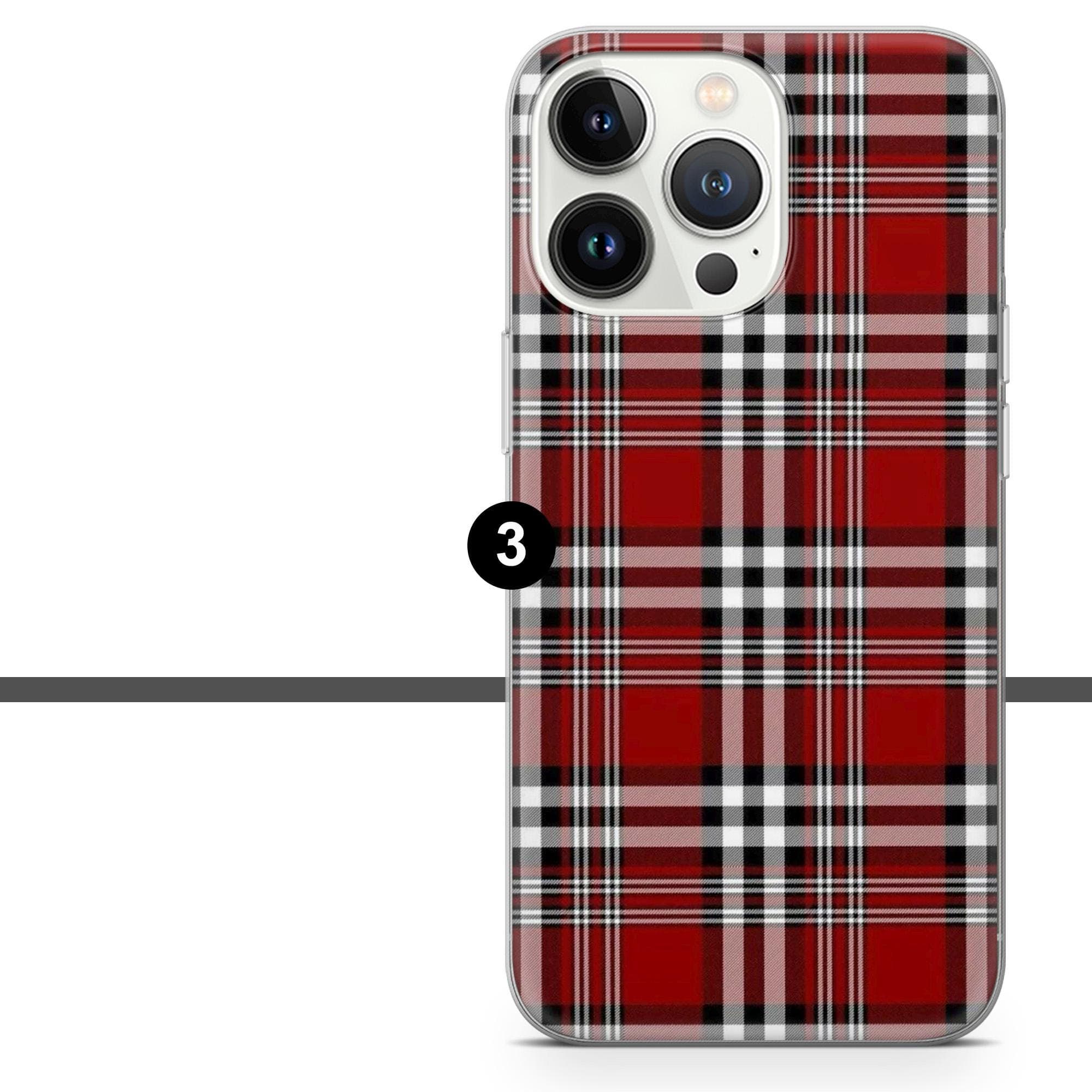 Tartan Phone Case Plaid Flannel Cover for iPhone 17 Pro, 16, 15, 14, 13, 12, Samsung S25, S24, A16, A56, Pixel 10, 9A, 8 - image 5