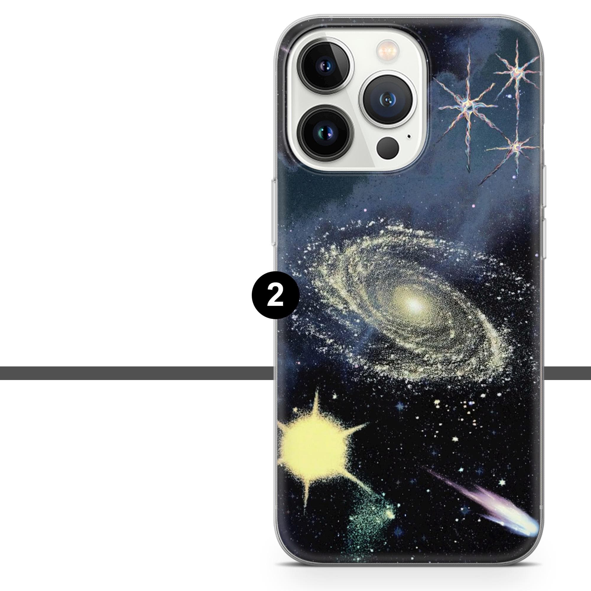 Celestial Phone Case Celestial Space Night Sky Cover for iPhone 17 Pro, 16, 15, 14, 13, 12, Samsung S25, S24, A16, A56, Pixel 10, 9A, 8 - image 4
