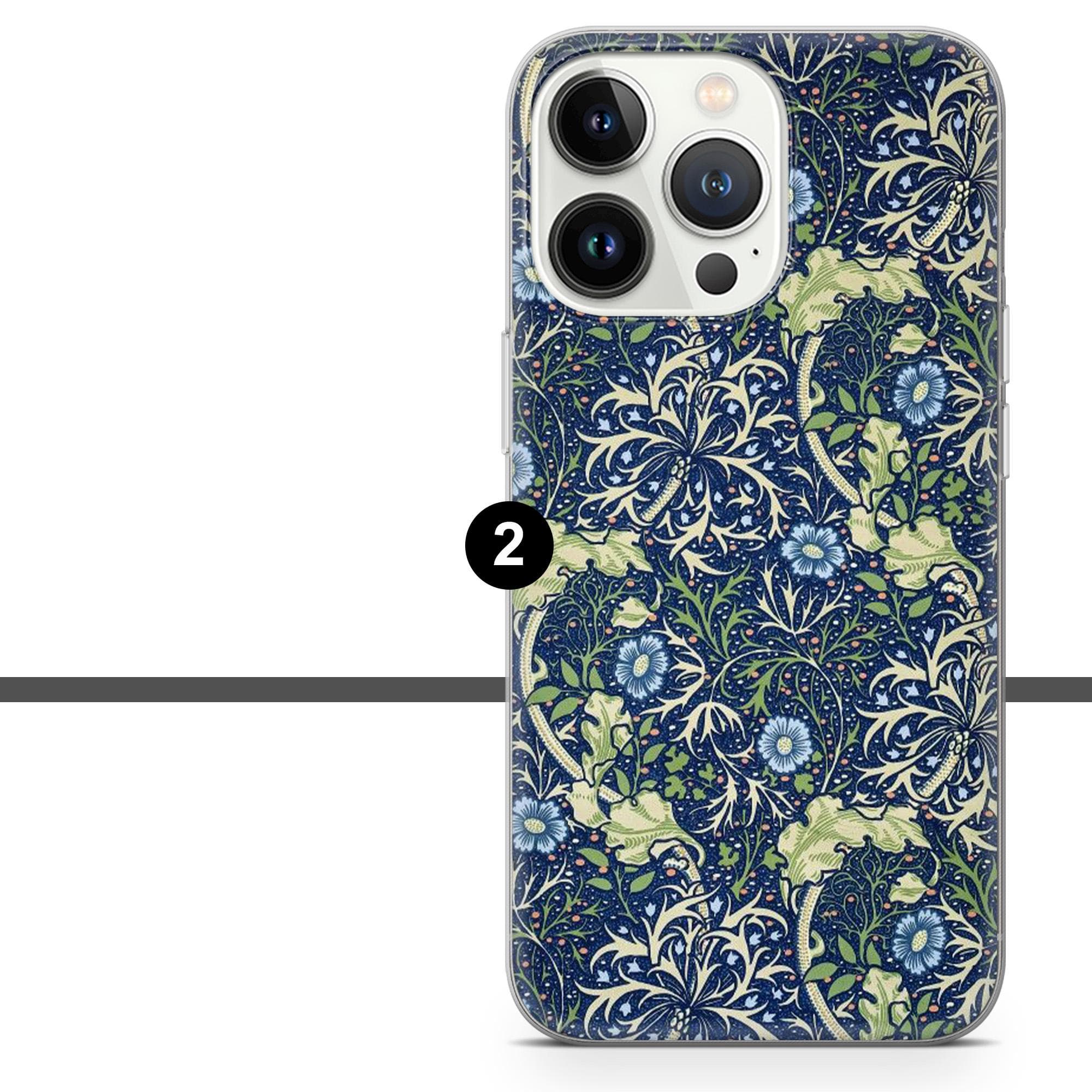 William Morris Phone Case Vintage Art Floral Cover for iPhone 17Pro, 16, 15, 14, 13, 12, Samsung S25, S24, A16, A56, Pixel 10, 9A, 8Pro - image 4