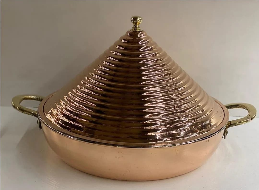 Handmade Copper Pyramid Pan,PYRAMID PAN! A brand new design! A visual feast in the kitchen.PYRAMIT Pots,Thick Copper Pan,Turkish Pan