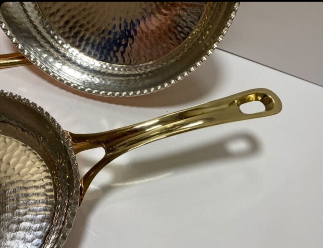 Frying Copper Frying Pan, Hand Forged Frying Pan, Master Cef Frying Pan, Turkish Handmade Copper Frying Pan, Mother's  Ceff Pan - image 4
