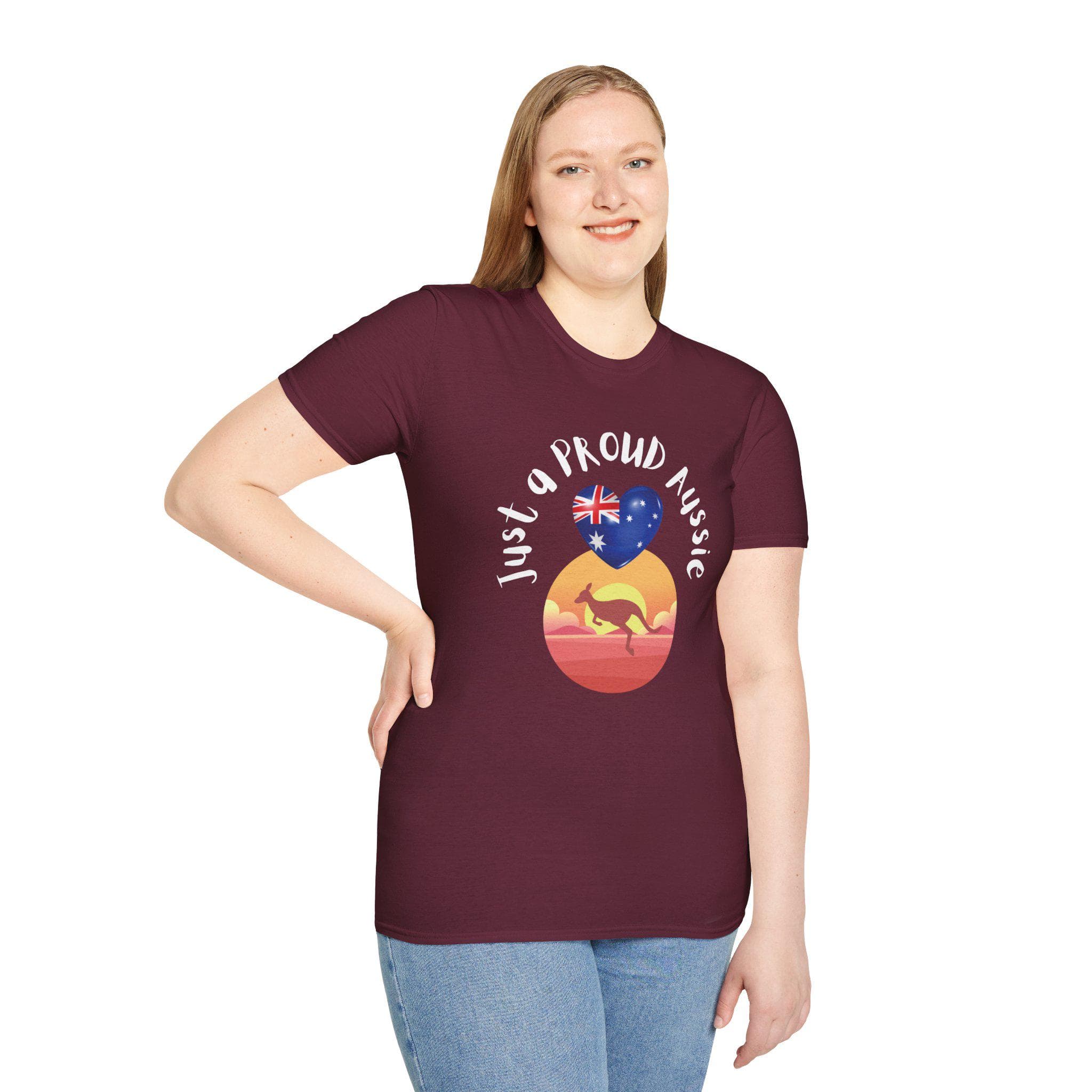 Proud Aussie T-Shirt: Australia Day Unisex Tee, Australian Tee, Kangaroo Shirt, OZ Tee, Australian Seller | XS-5XL | Multiple Colors - image 5