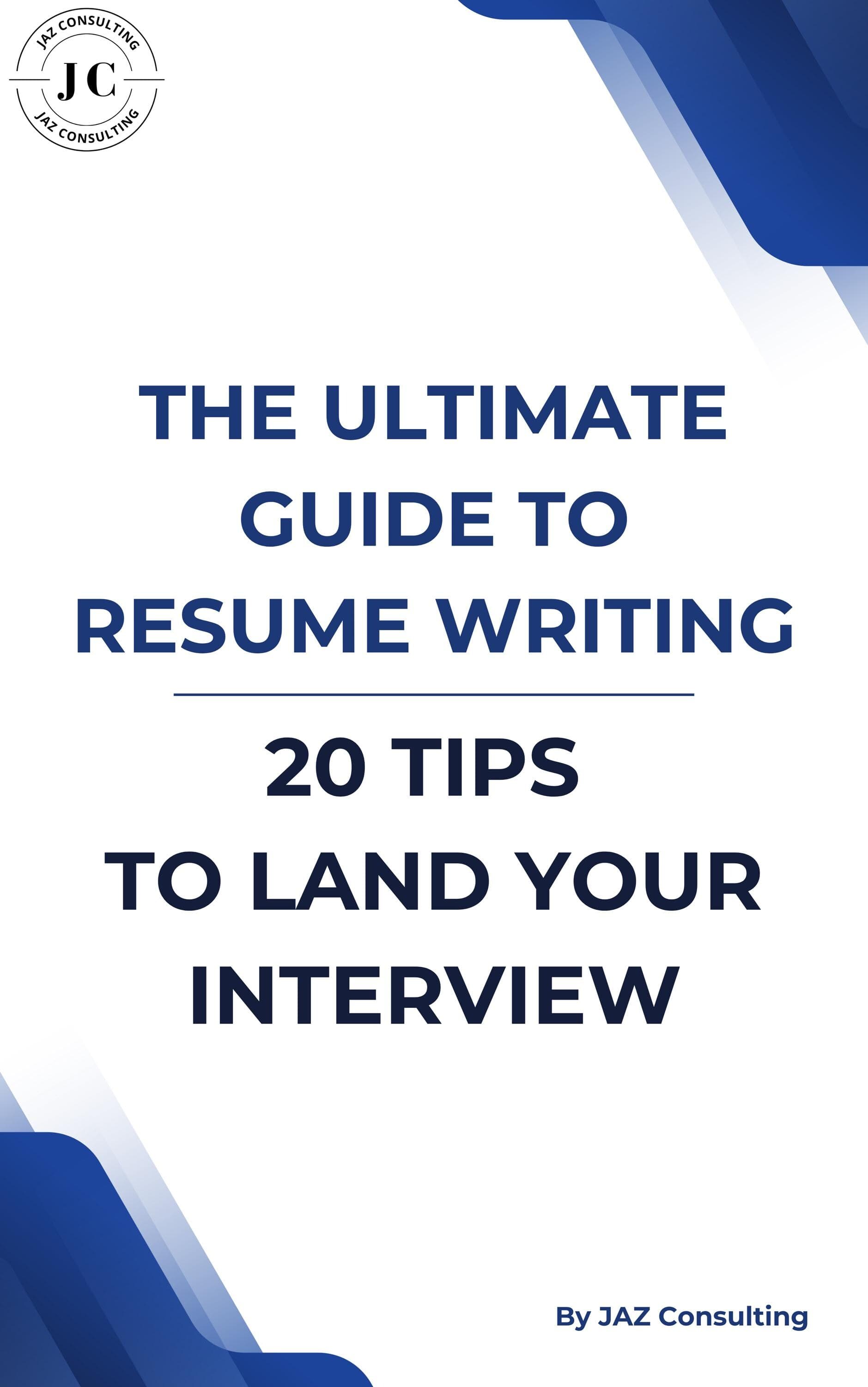 Master the Art of the Job Application & finally land your DREAM JOB!
This digital guide bundle provides the expert-written playbook to transform your application from overlooked to outstanding.
WHAT YOU'LL RECEIVE | An Instant Digital Download Bundle of two guides:
1) The Ultimate Guide to Resume Writing - 20 Tips to Land Your Interview (17 Pages),
2) The Ultimate Guide to Cover Letter Writing - 20 Tips to Make A Powerful First Impression (16 Pages).