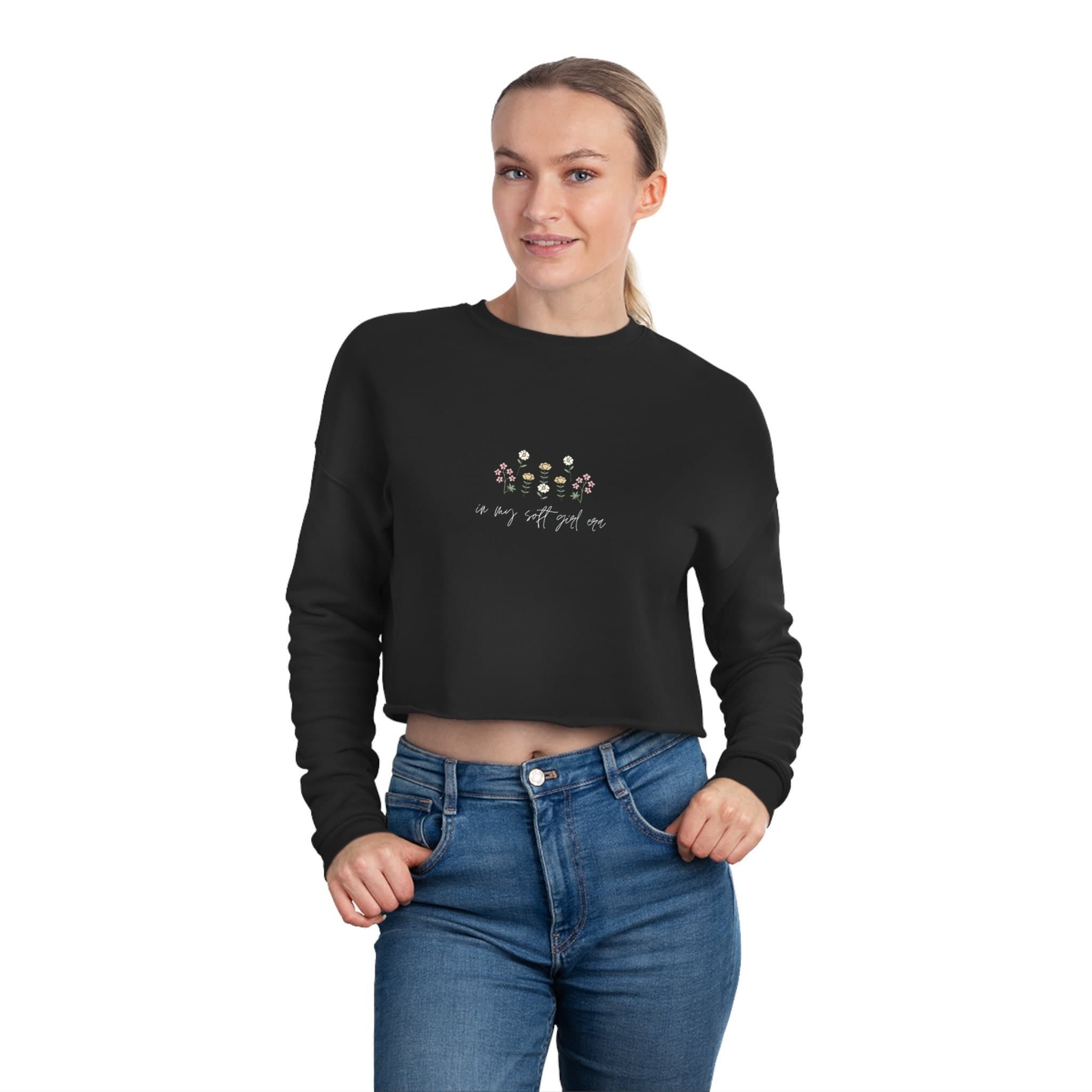 In My Soft Girl Era Women's Cropped Sweatshirt