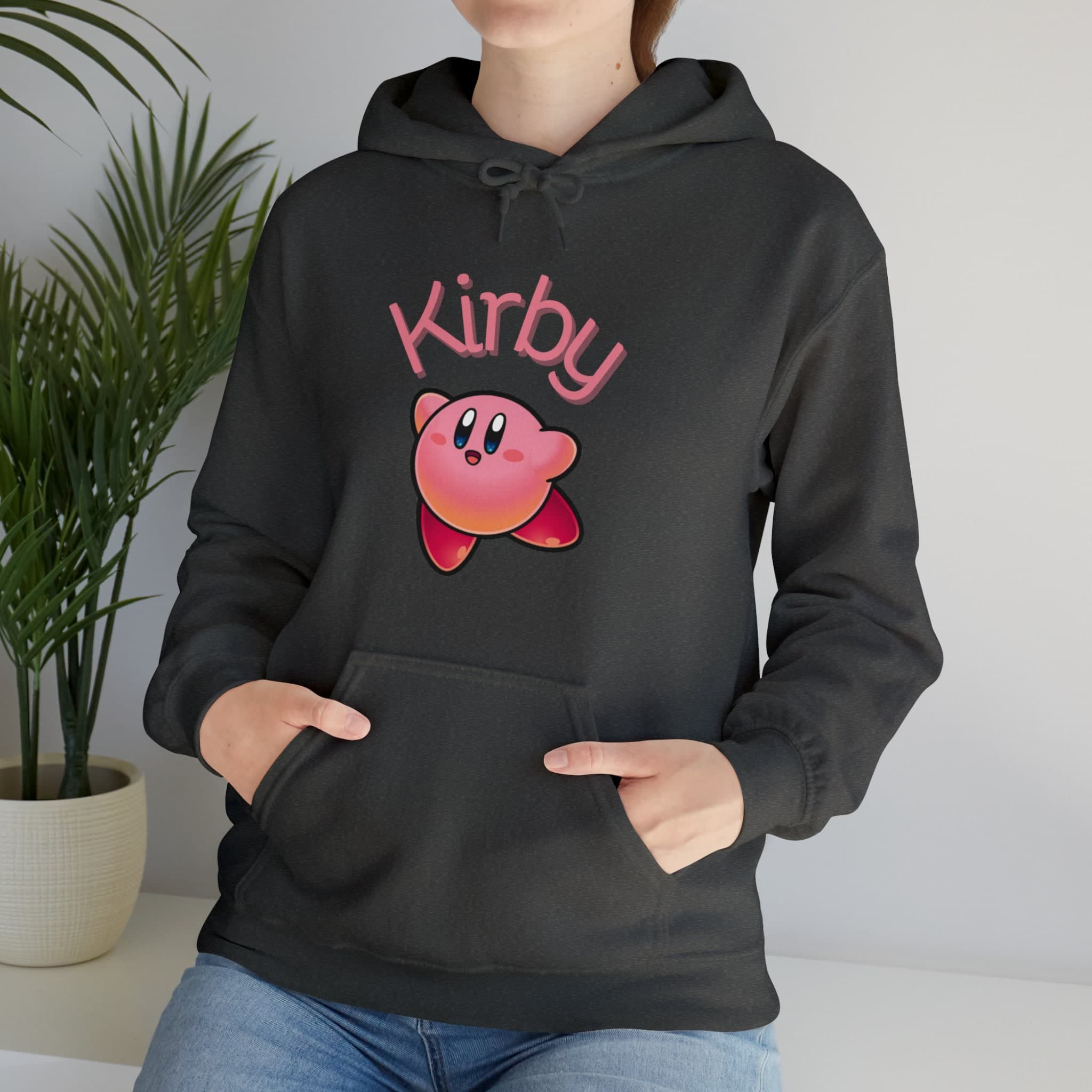 Kirby Hoodie, Cute Sweatshirt, Pink Pullover, Gifts for Her, Gifts for Him, Unisex - image 5