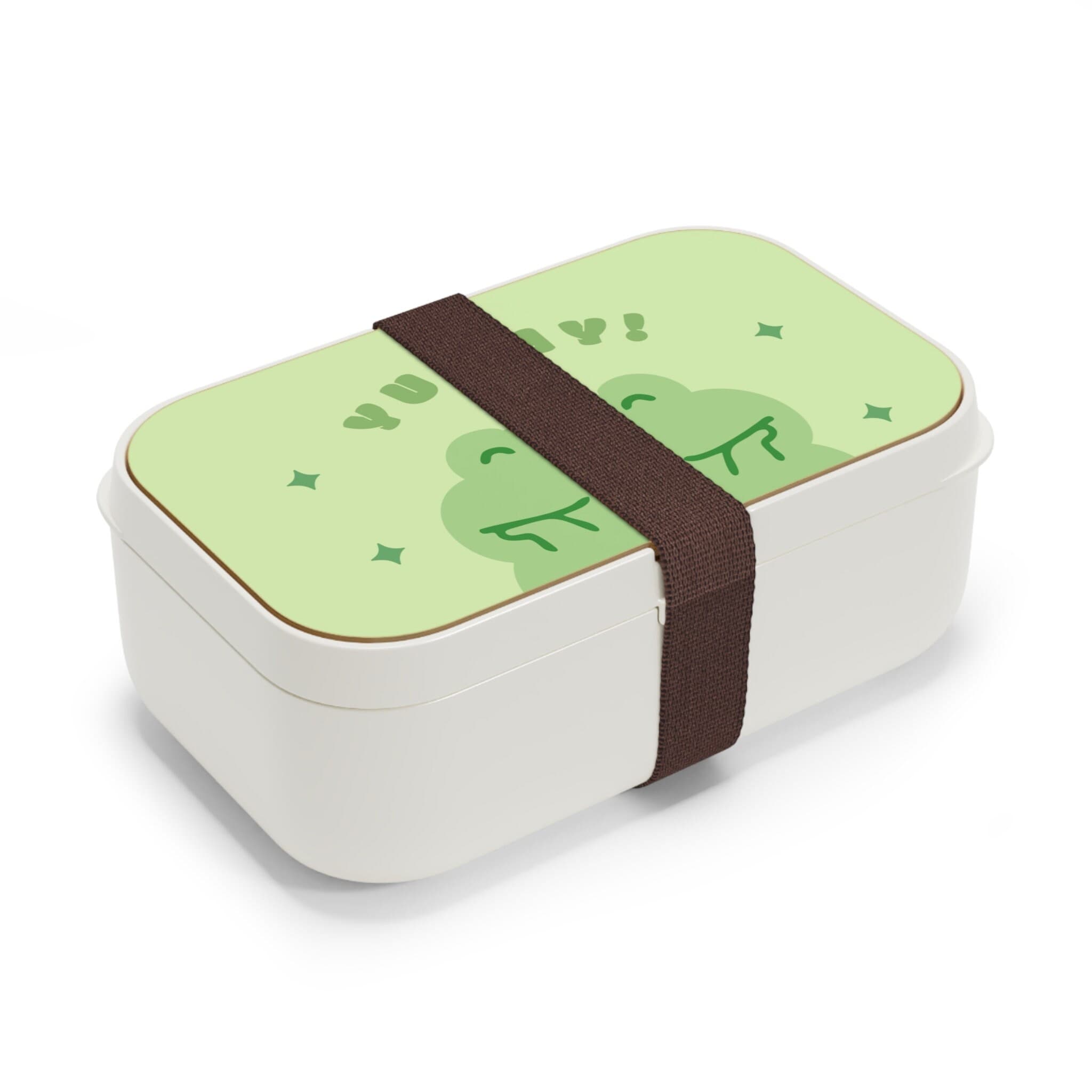Frog Bento Lunch Box for Adults, Cute Green Adult Japanese Lunch, Wood, Wooden, Korean Food Bag - image 4