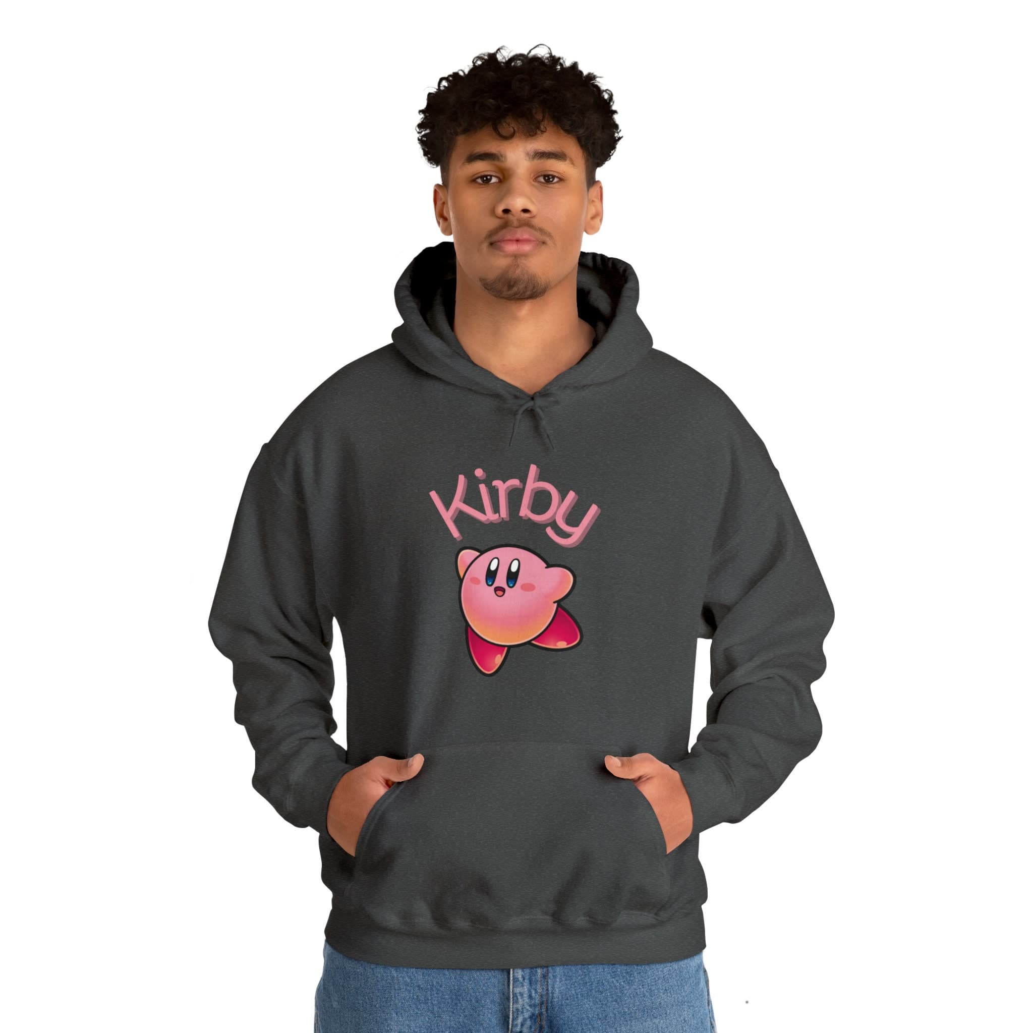 Kirby Hoodie, Cute Sweatshirt, Pink Pullover, Gifts for Her, Gifts for Him, Unisex - image 4
