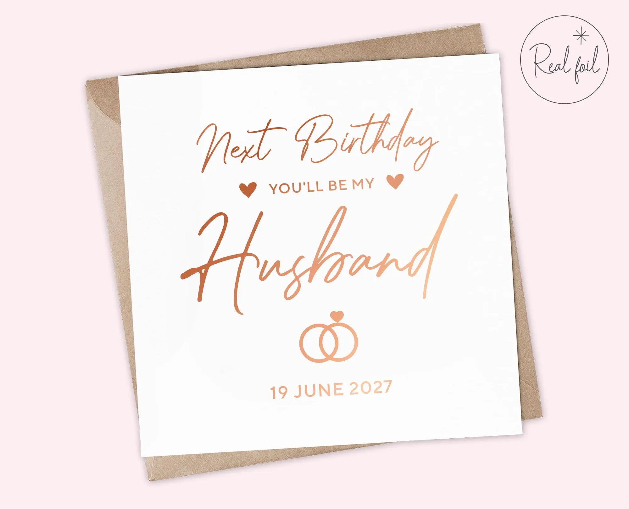 Fiance Birthday Card, Next Birthday Husband Card, Fiance Birthday Card For Him, Fiance Birthday Gift For Him, Happy Birthday Fiance - image 5