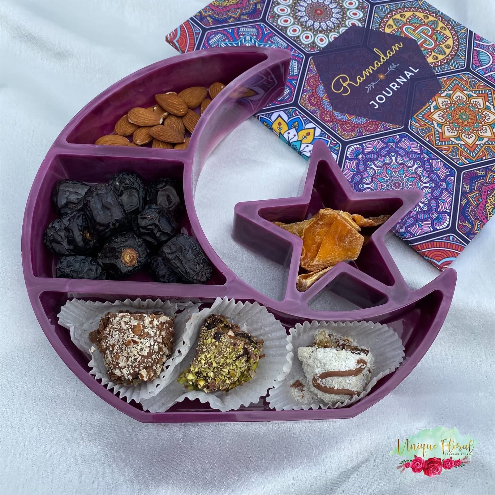 Moon and Star Tray | Ramadan Gift | Dates Tray | Islamic | Ramadan | Ramdan Decor