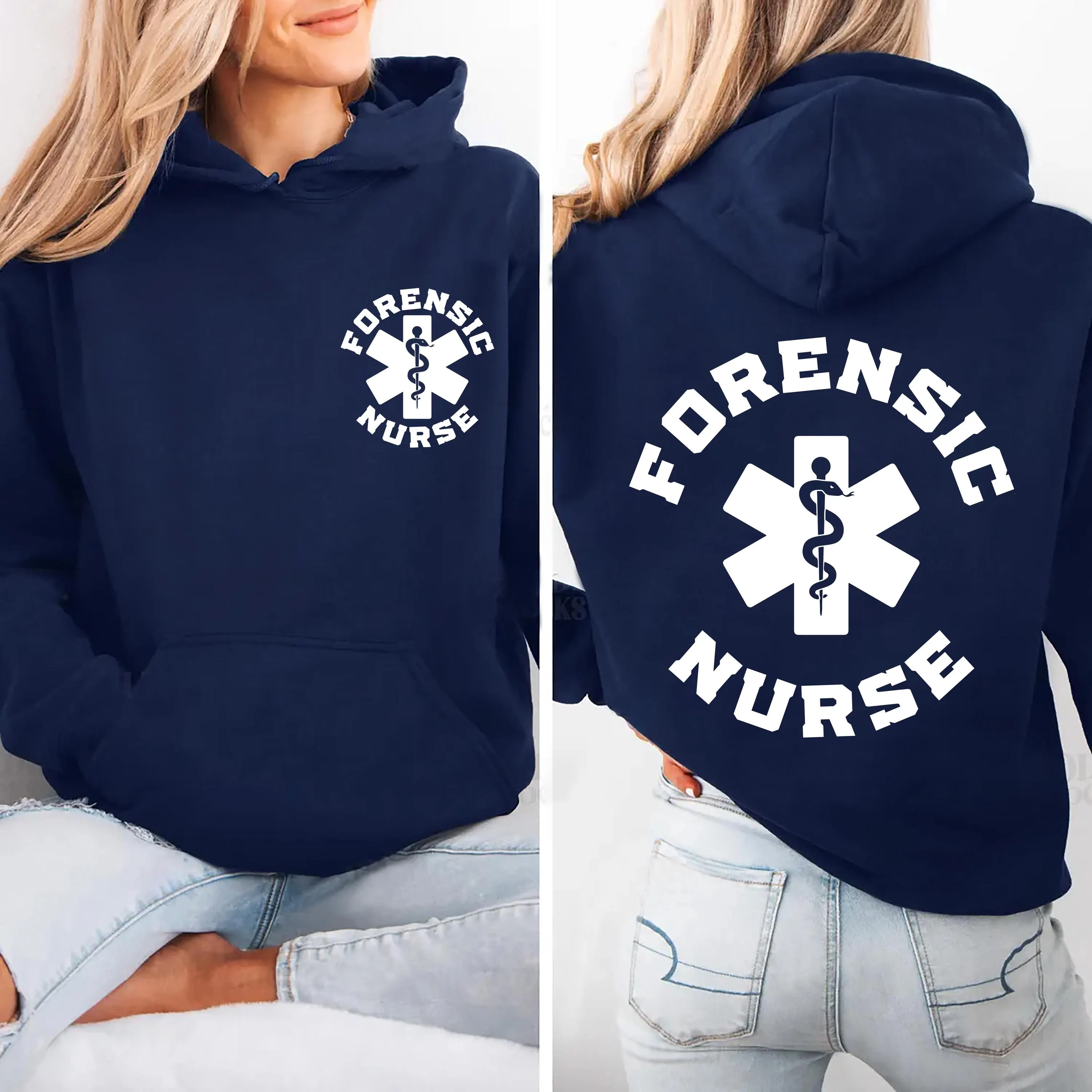 Forensic Nurse Shirt, Corrections Nurse Shirt, Correctional Prison Nurse Tee, Nurse Appreciation Shirt, Gifts for Nurses, Front Back - image 5