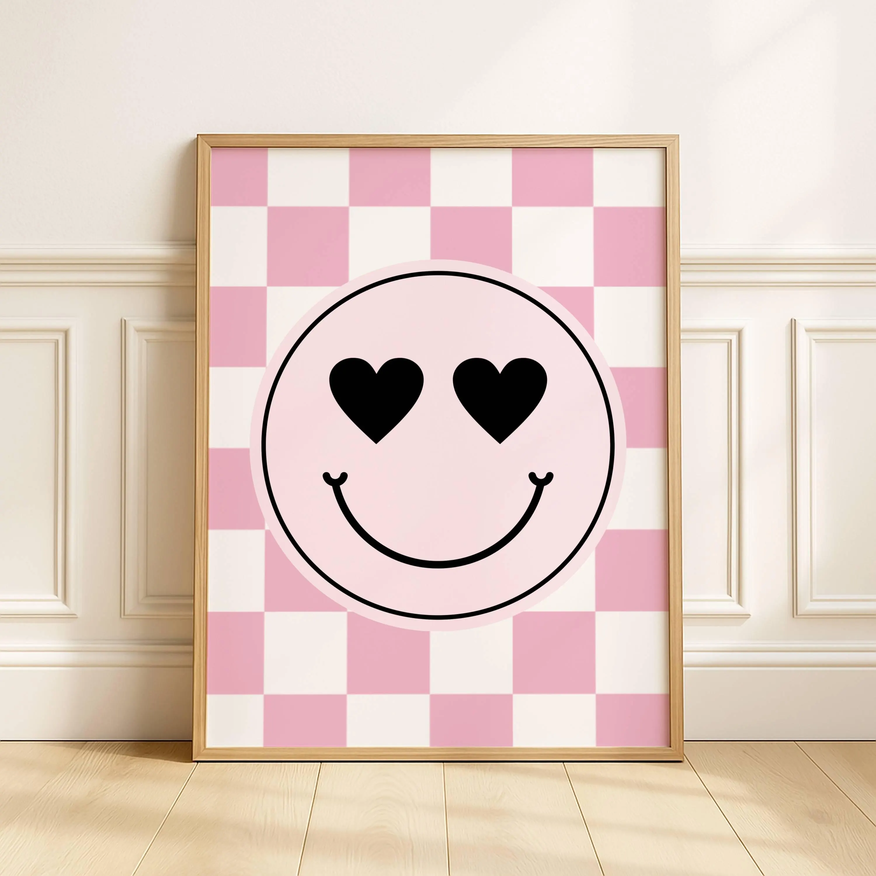 Pink Little Girl Club Nursery Prints | Boys Bedroom Wall Art Set of 3 | Modern Baby Girl Room Decor | Girly Playroom Wall Art - image 5