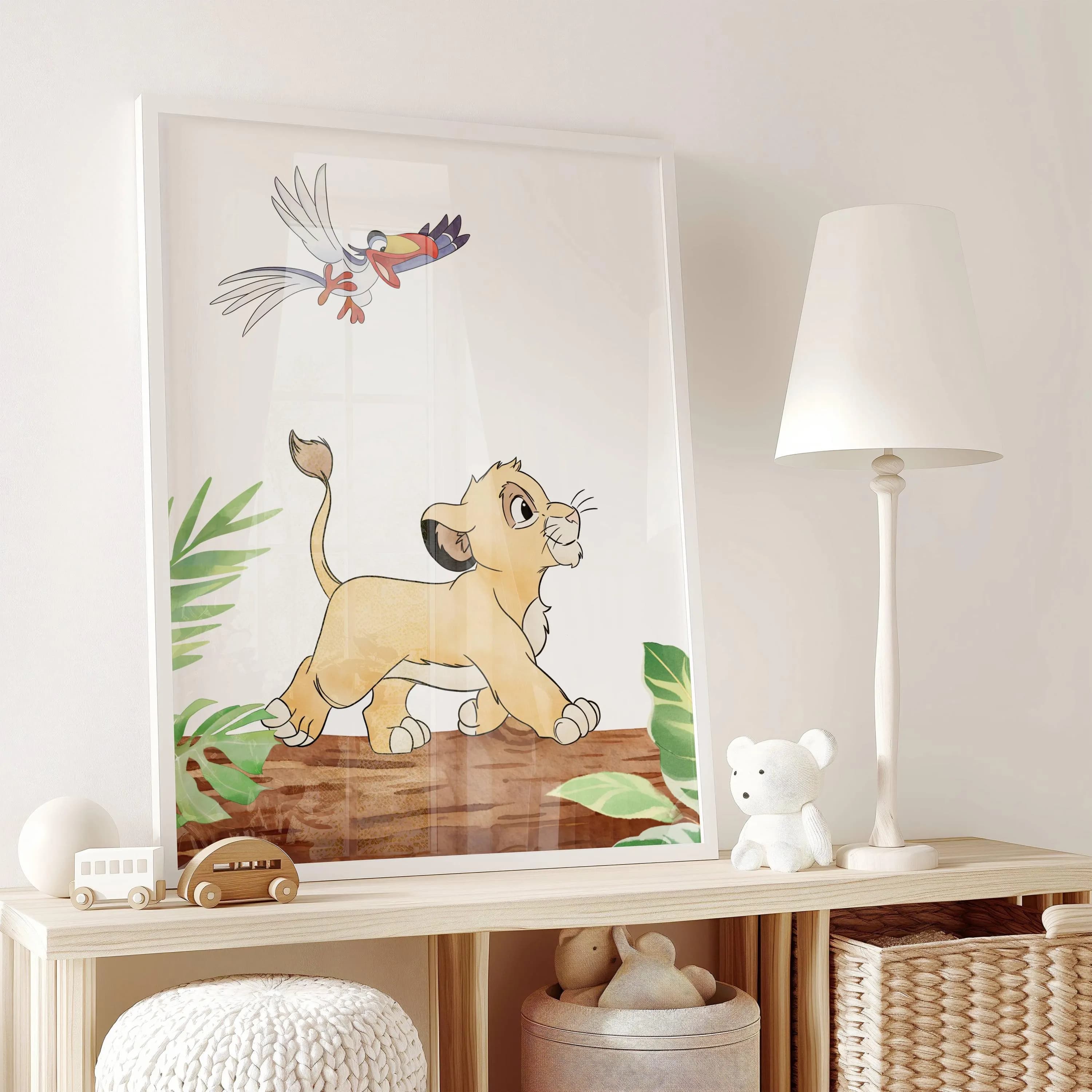 Simba and Friends | Lion King Quote Print | Lion King Bedroom Print | Lion King Disney nursery | New baby gift | Digital Download - image 4
