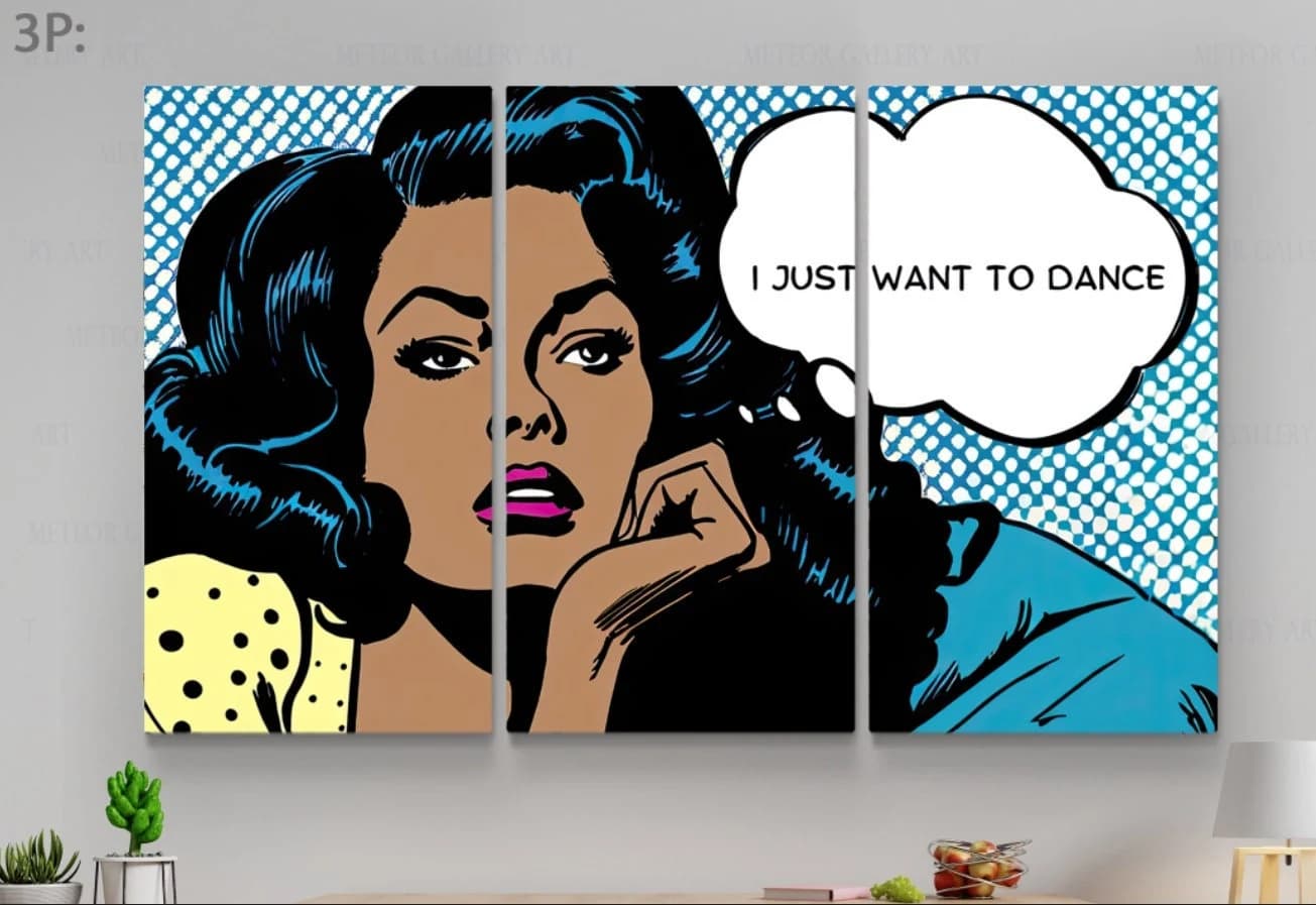 Pop Art Print, Pop Art Canvas  Wall Art, Gifts for Boyfriend, Gifts for Boys, Gifts for Dad, Gifts for Husband, Anniversary Gifts, Birthday Gifts, Gifts for Couples, Gifts for Friends, Gifts for Him, Housewarming Gifts, Personalized Gifts, Gifts
