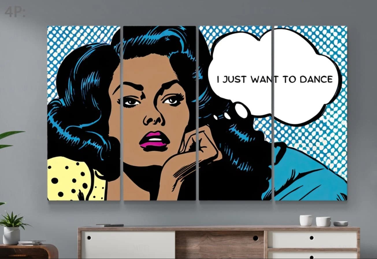Pop Art Print, Pop Art Canvas  Wall Art, Gifts for Boyfriend, Gifts for Boys, Gifts for Dad, Gifts for Husband, Anniversary Gifts, Birthday Gifts, Gifts for Couples, Gifts for Friends, Gifts for Him, Housewarming Gifts, Personalized Gifts, Gifts
